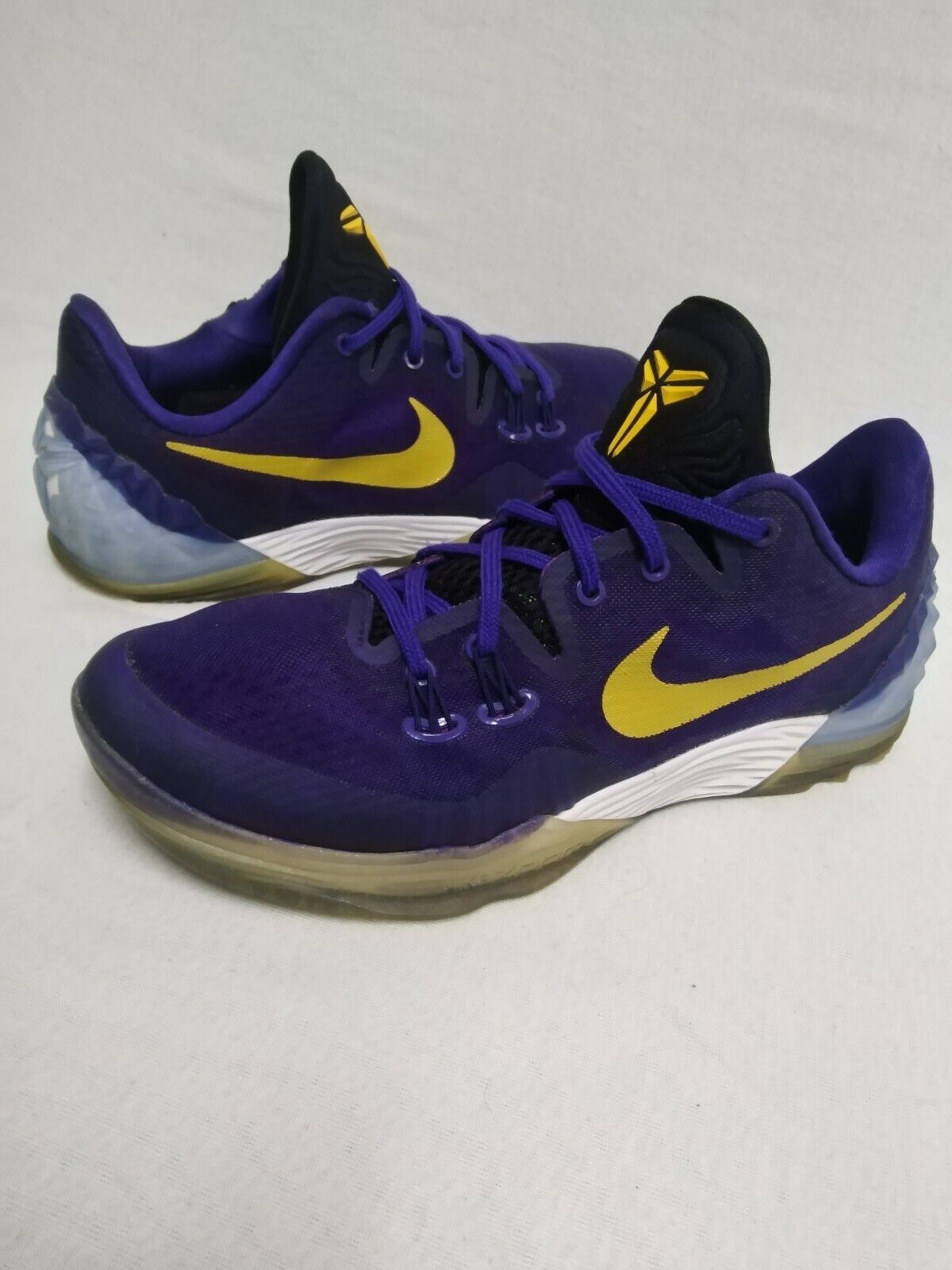 Nike 🔥 Nike Zoom Kobe Venomenon 5 Lakers 853939-570 Size US 8 / EU 41 - 2 Thumbnail