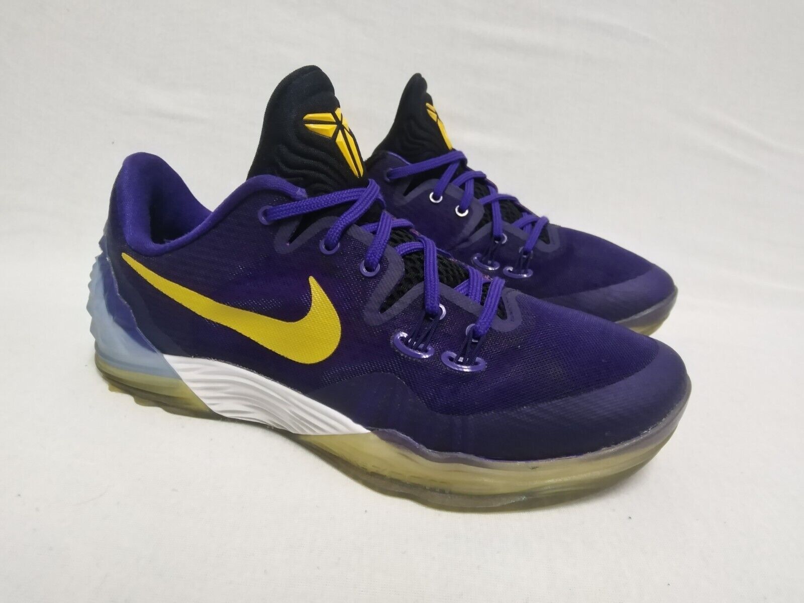 Nike 🔥 Nike Zoom Kobe Venomenon 5 Lakers 853939-570 Size US 8 / EU 41 - 4 Thumbnail