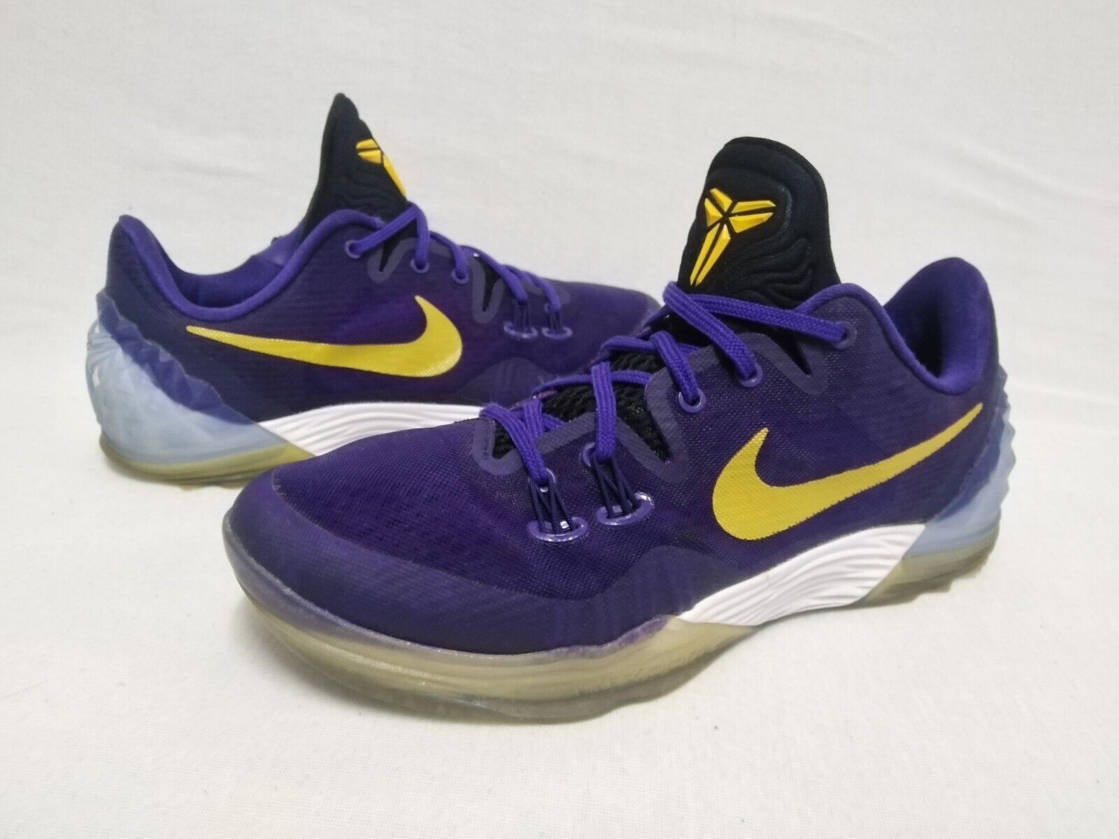 Nike 🔥 Nike Zoom Kobe Venomenon 5 Lakers 853939-570 Size US 8 / EU 41 - 3 Thumbnail