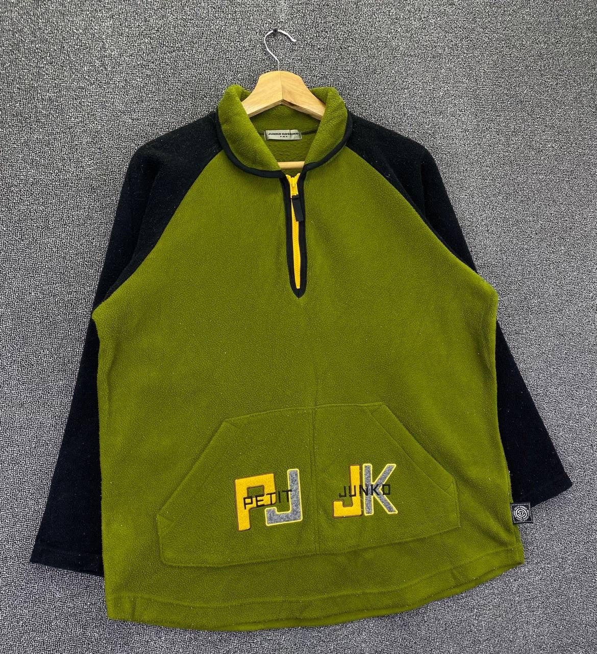Hiroko Koshino Homme Vintage Junko Koshino Fleece Sweatshirts Size US M / EU 48-50 / 2 - 2 Thumbnail