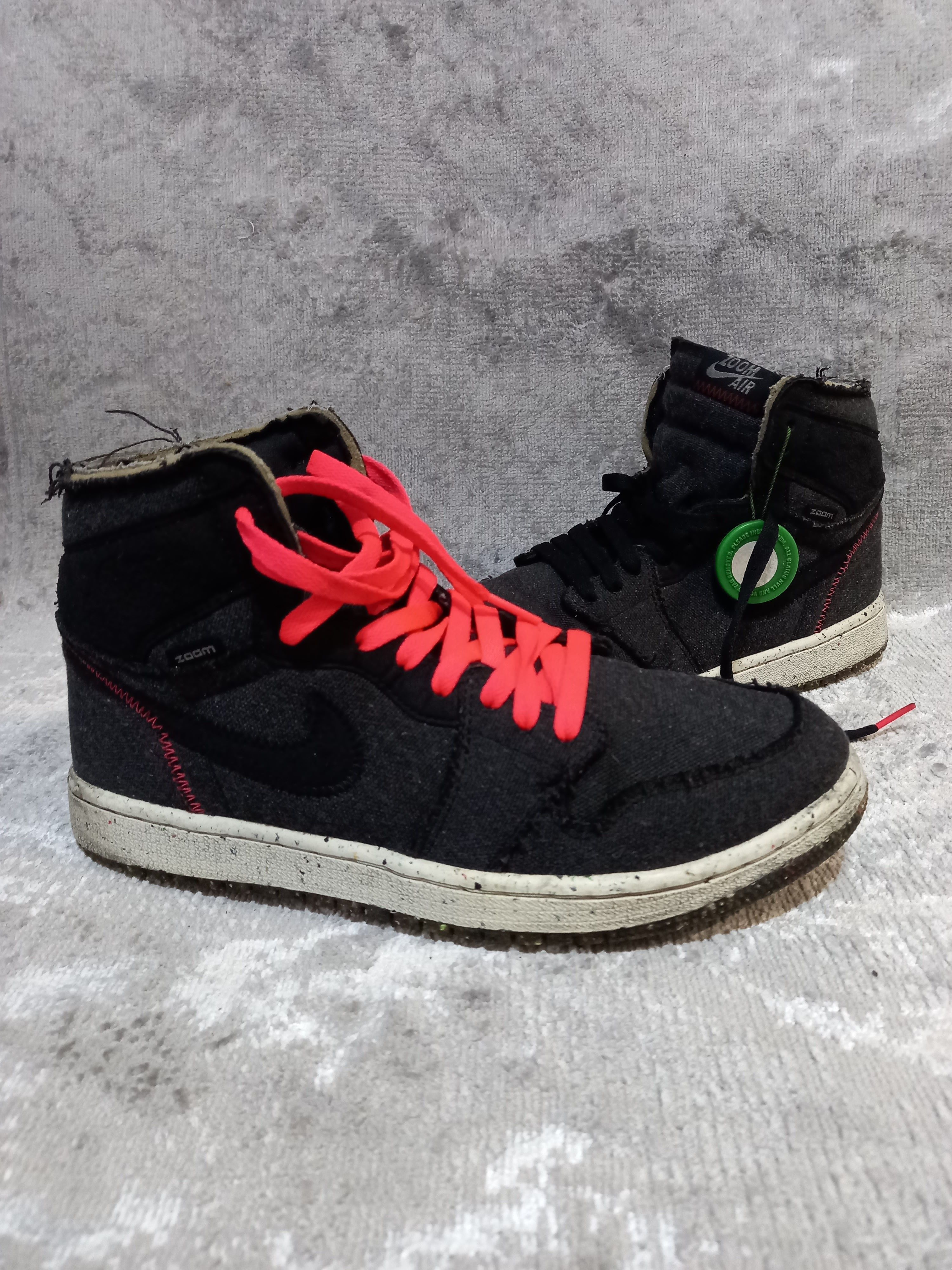 Jordan Brand Nike Air Jordan 1 Retro High Zoom Crater CW2414-001 Size 9 Size US 9 / EU 42 - 6 Thumbnail