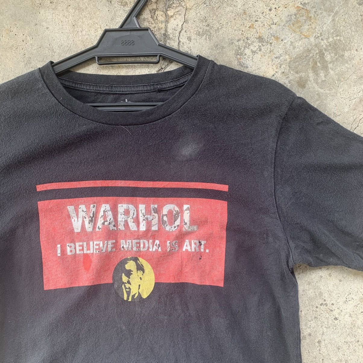Andy Warhol Andy Warhol uniqlo black tee T-shirt Size US S / EU 44-46 / 1 - 6 Thumbnail