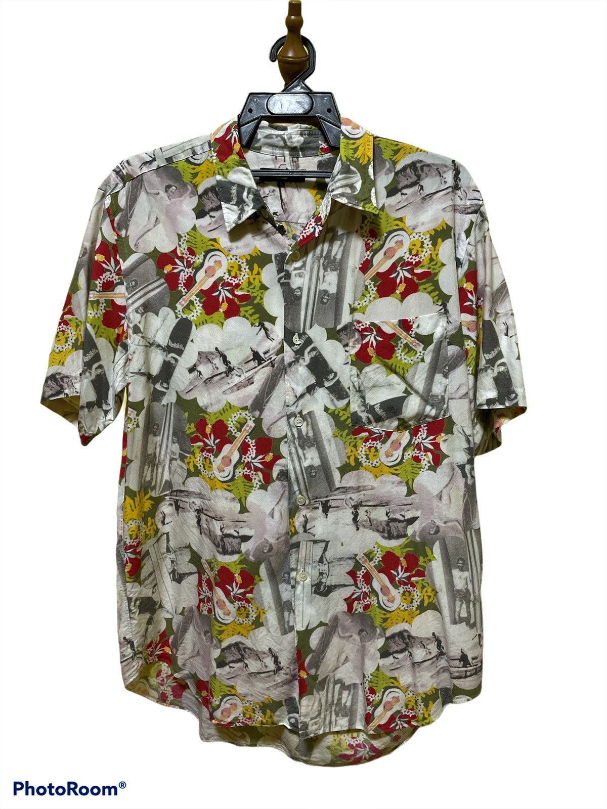 Comme des Garcons Homme Rare Comme Des Garcons Hawaian Look A Like Shirt Size US S / EU 44-46 / 1 - 1 Thumbnail