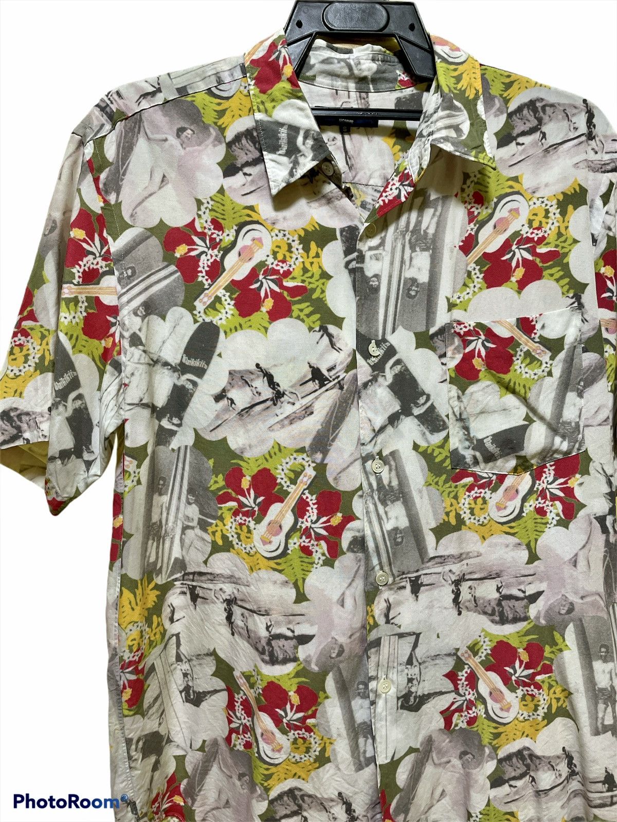 Comme des Garcons Homme Rare Comme Des Garcons Hawaian Look A Like Shirt Size US S / EU 44-46 / 1 - 2 Thumbnail