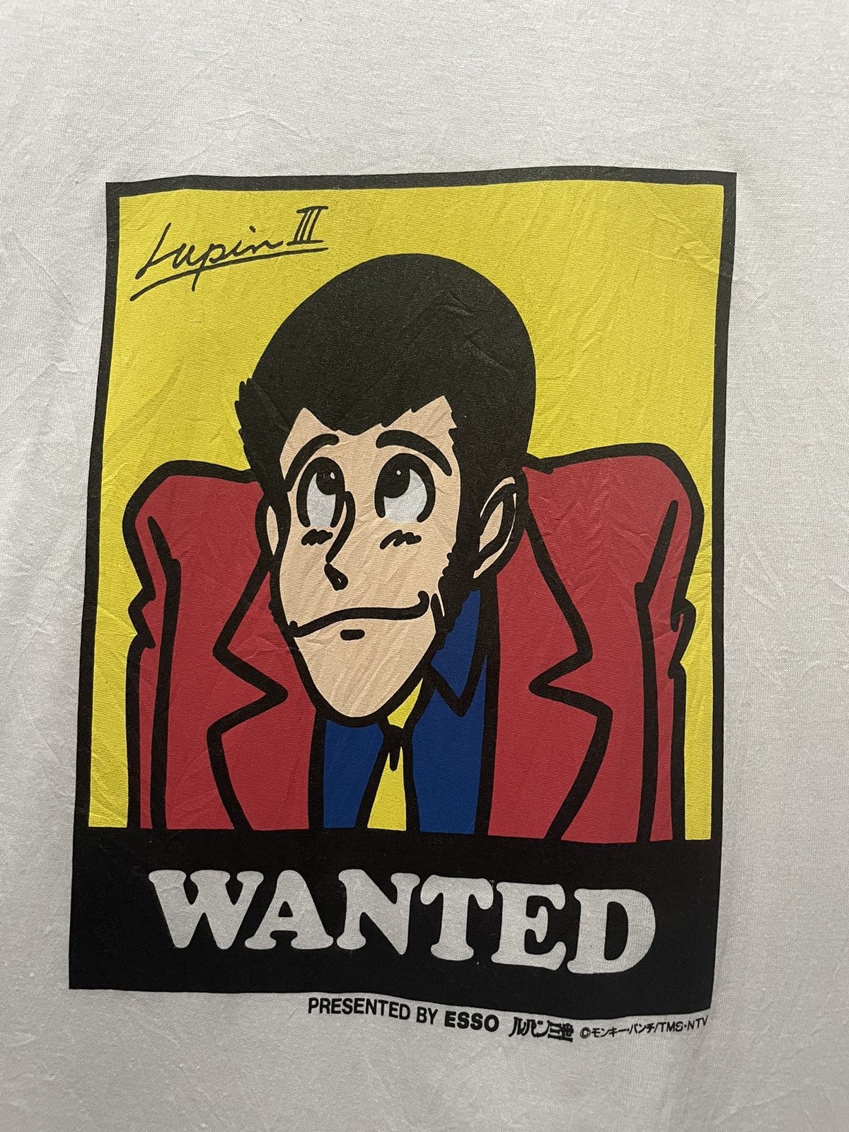 Anime × Vintage Very Rare 90s Lupin Anime Comics Shirt Vintage Size US L / EU 52-54 / 3 - 3 Thumbnail