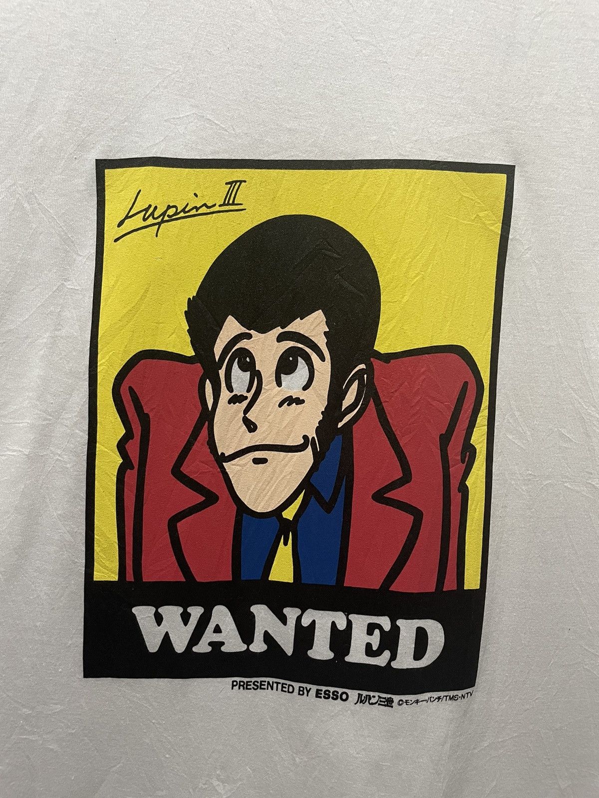 Anime × Vintage Very Rare 90s Lupin Anime Comics Shirt Vintage Size US L / EU 52-54 / 3 - 2 Thumbnail