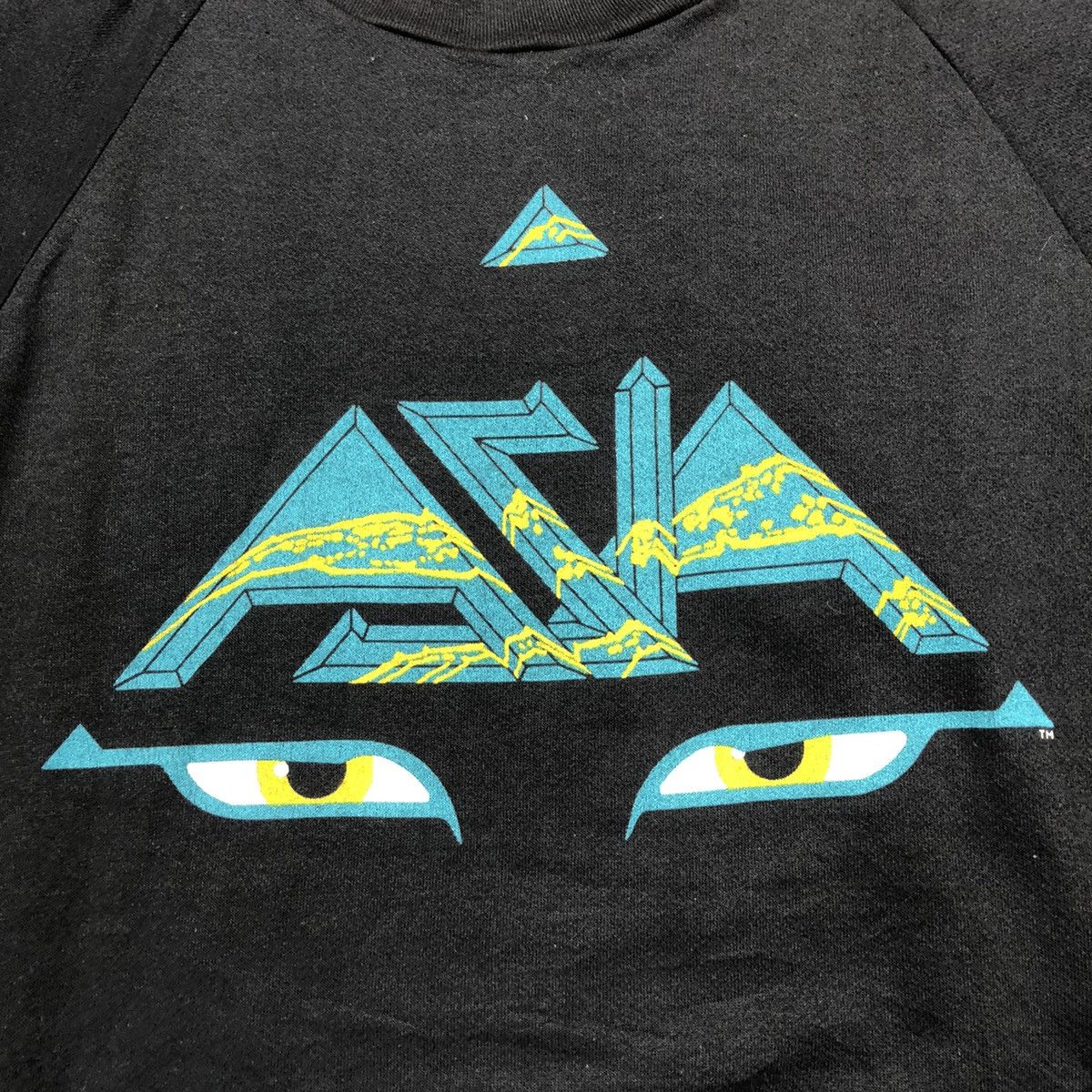 Band Tees × Mtv × Vintage Vtg 80s Asia Supergroup Band Prog Rock King Crimson Jumper Size US L / EU 52-54 / 3 - 8 Thumbnail
