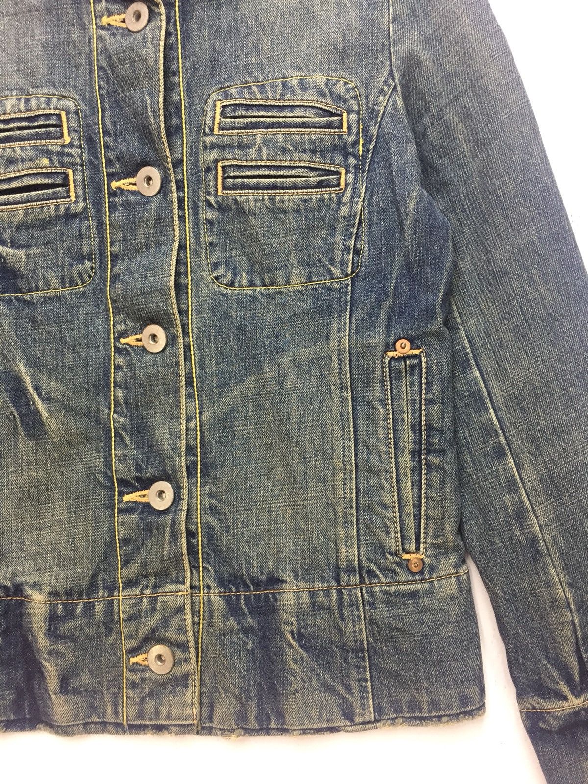 Blue Blue Japan Blue Blue Japan Denim Jacket Size S / US 4 / IT 40 - 4 Thumbnail