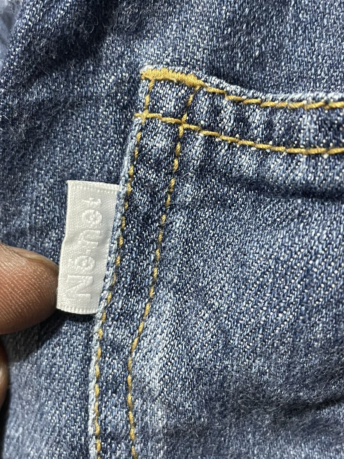 Ne-Net Rare Ne Net Patchwork Jeans Size 28" / US 6 / IT 42 - 6 Thumbnail