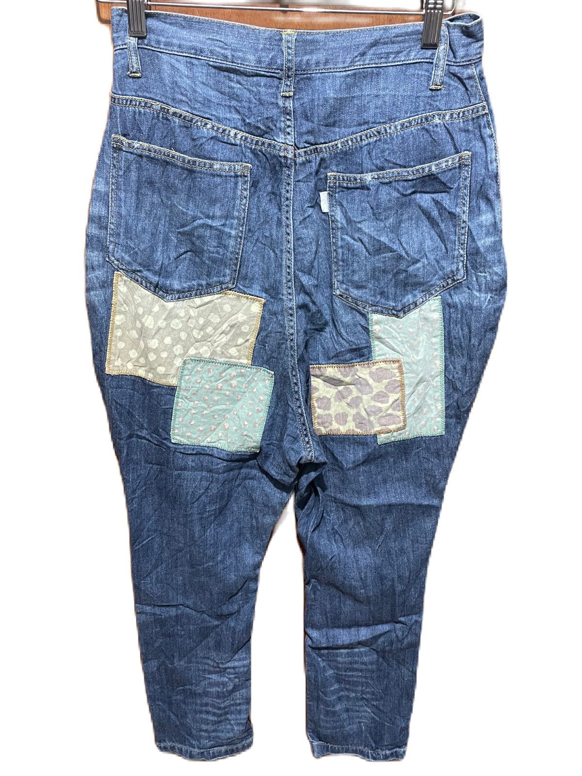 Ne-Net Rare Ne Net Patchwork Jeans Size 28" / US 6 / IT 42 - 2 Thumbnail