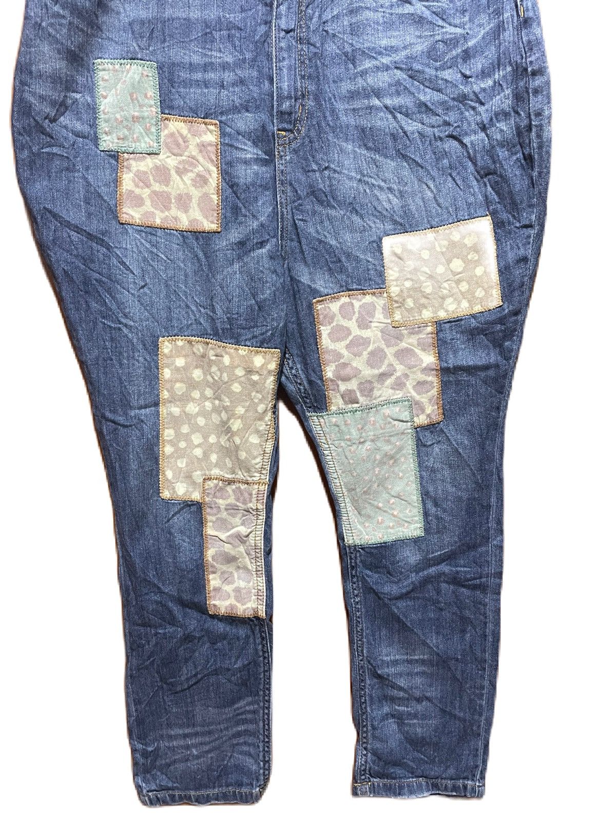 Ne-Net Rare Ne Net Patchwork Jeans Size 28" / US 6 / IT 42 - 4 Thumbnail