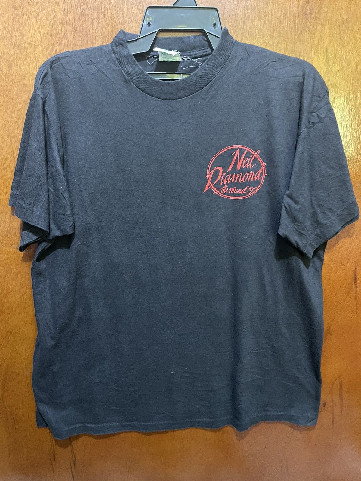 Band Tees × Vintage Vintage Neil Diamond 1993 Tour Shirt Size US XL / EU 56 / 4 - 2 Thumbnail