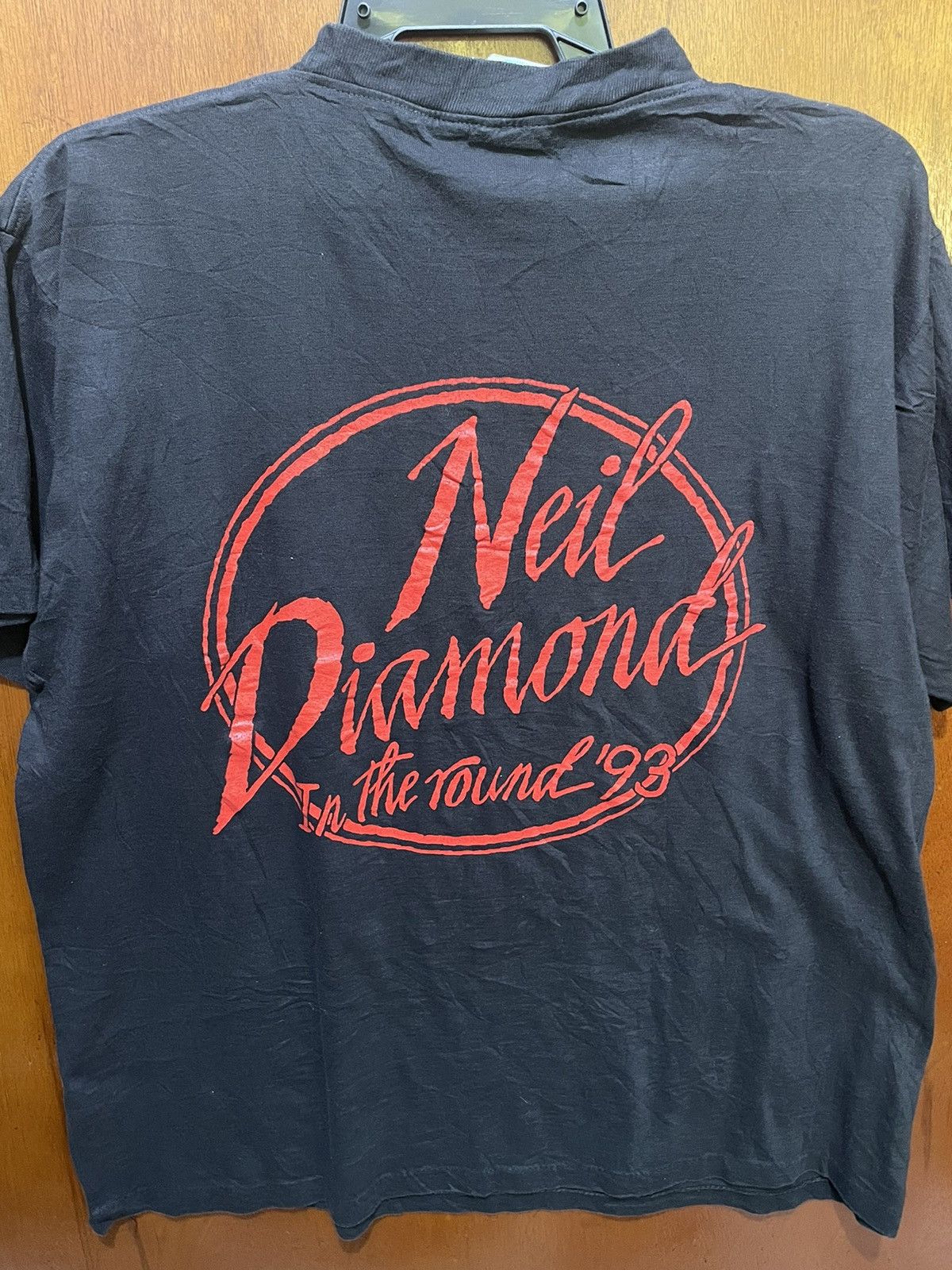 Band Tees × Vintage Vintage Neil Diamond 1993 Tour Shirt Size US XL / EU 56 / 4 - 3 Thumbnail