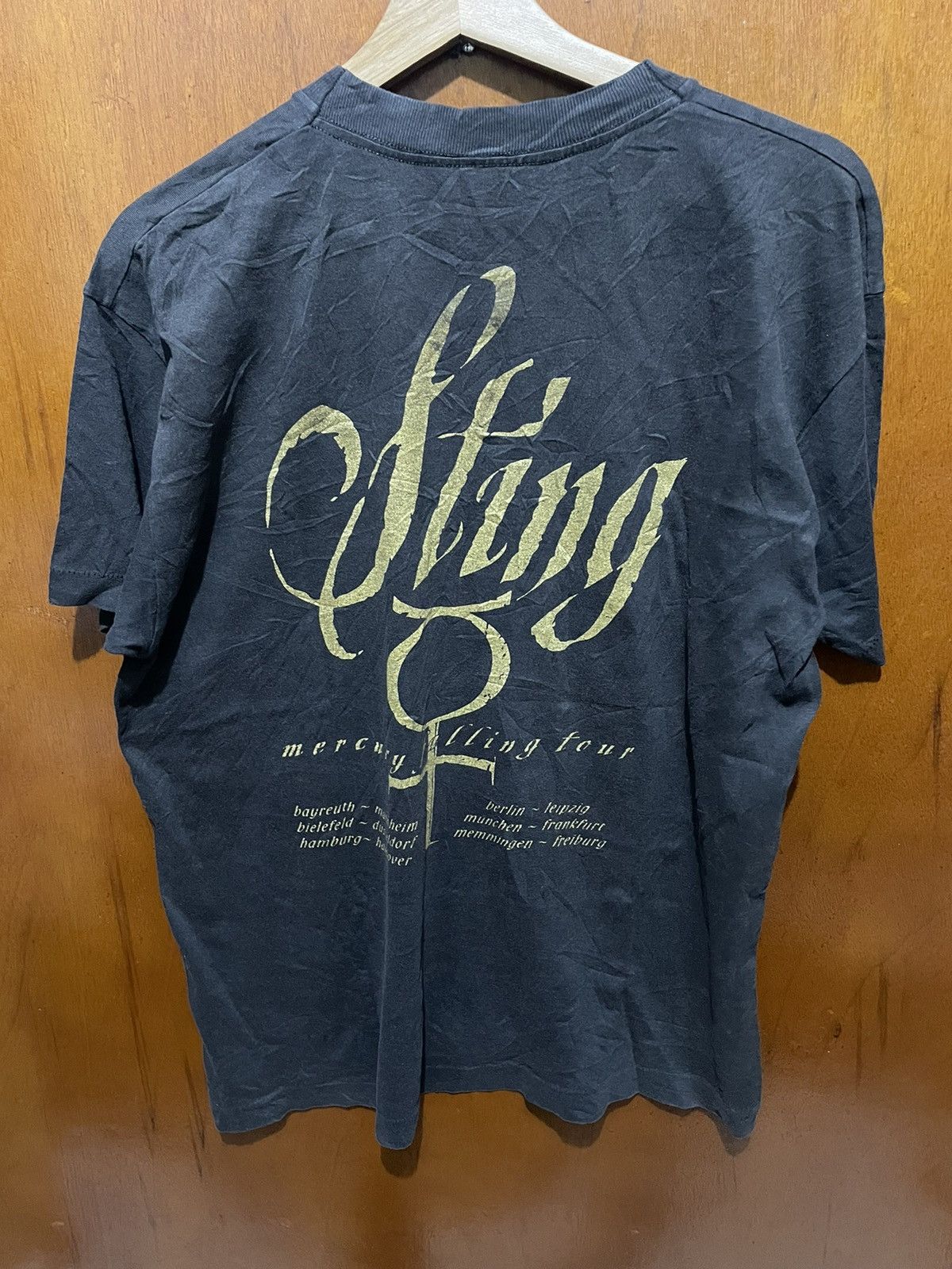 Band Tees Vintage 90s Sting 1997 Tour Shirt Size US L / EU 52-54 / 3 - 2 Thumbnail