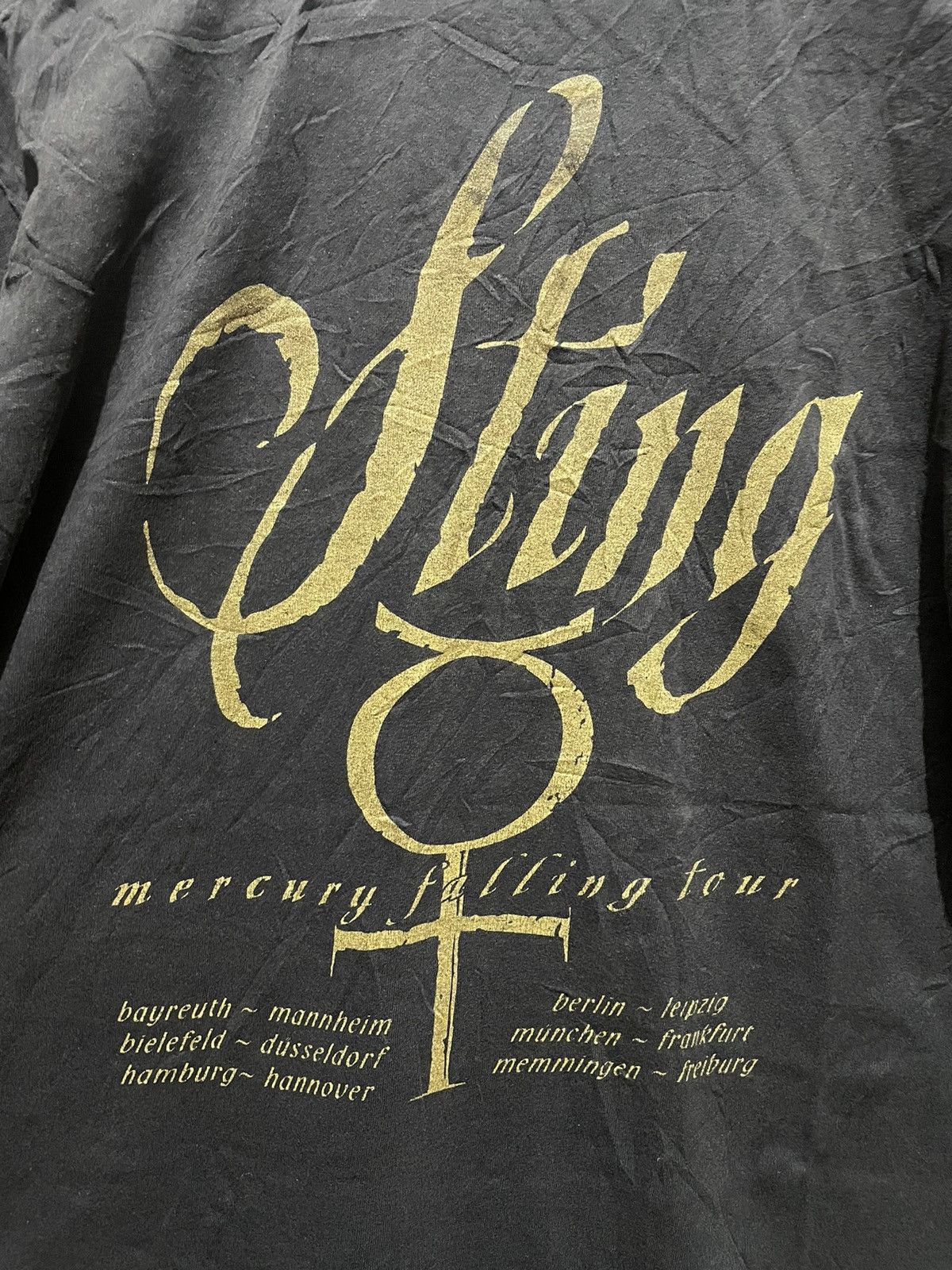 Band Tees Vintage 90s Sting 1997 Tour Shirt Size US L / EU 52-54 / 3 - 4 Thumbnail