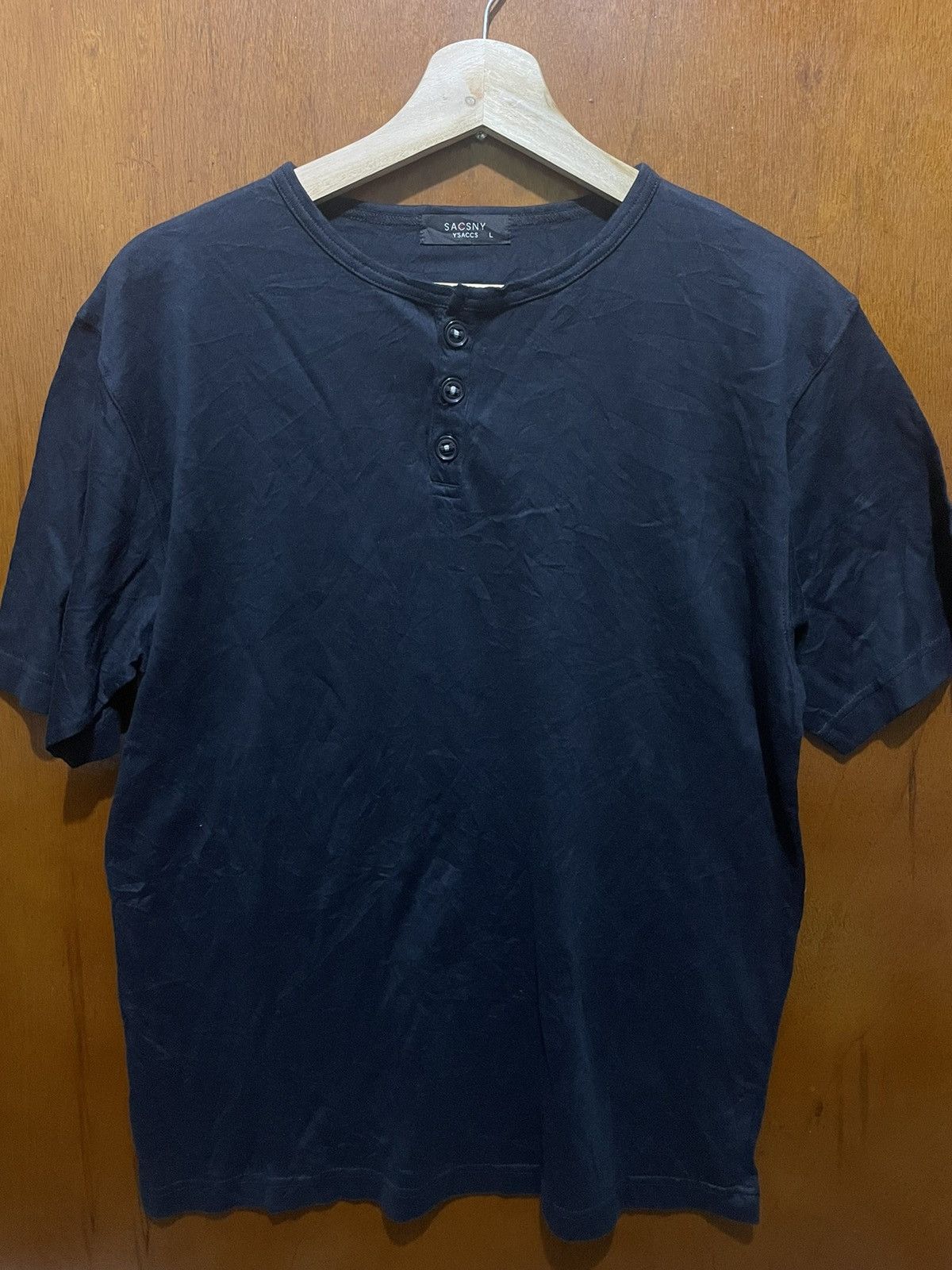 Y's Saccsny Y’S Button Tee Nice Design Size US L / EU 52-54 / 3 - 2 Thumbnail