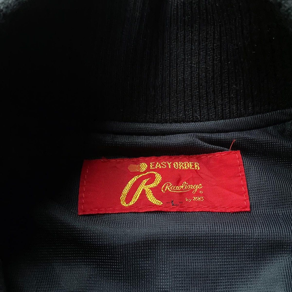 Asics × Vintage Vintage Rawlings Baseball Team By Asics Wool Varsity Jacket Size US L / EU 52-54 / 3 - 6 Thumbnail