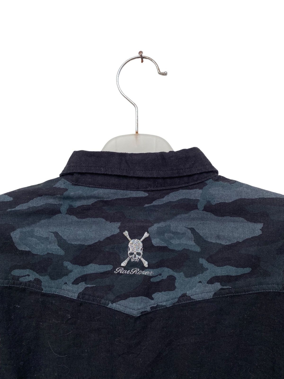Japanese Brand Rat Roen Skull Design Shirt Size US L / EU 52-54 / 3 - 4 Thumbnail