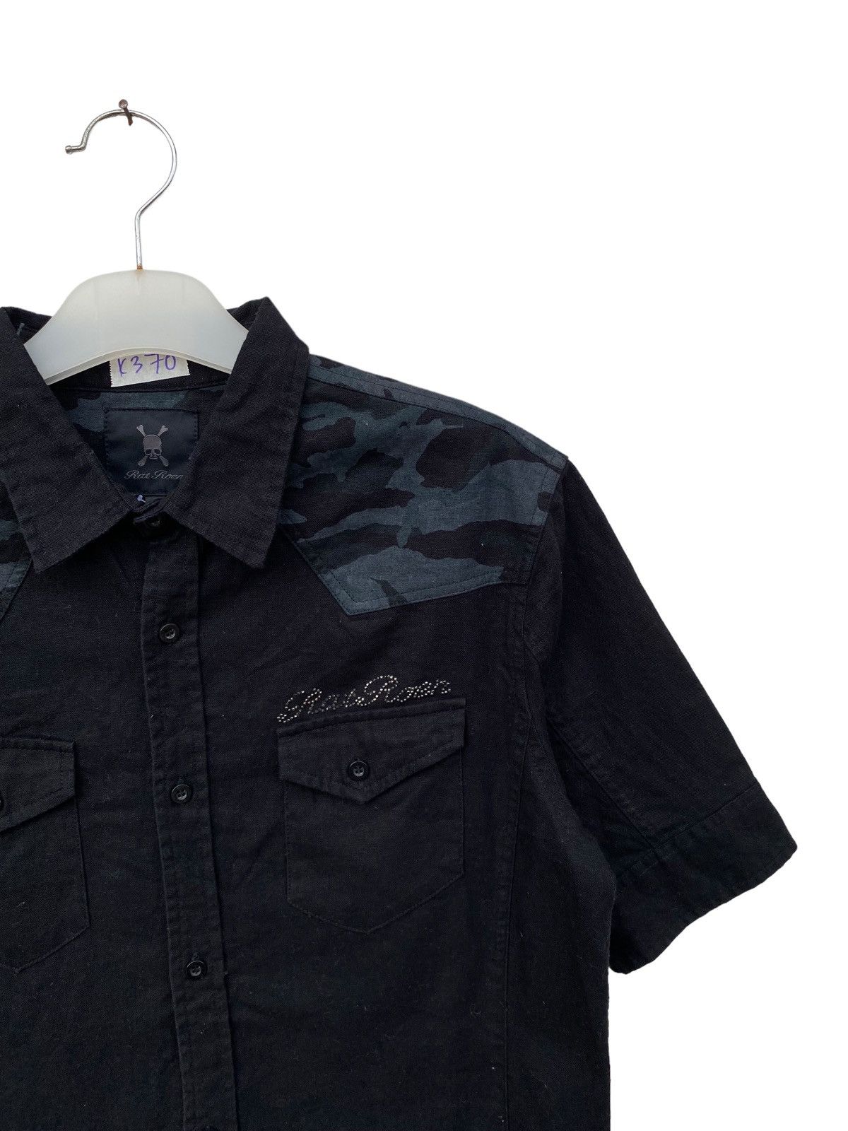 Japanese Brand Rat Roen Skull Design Shirt Size US L / EU 52-54 / 3 - 3 Thumbnail