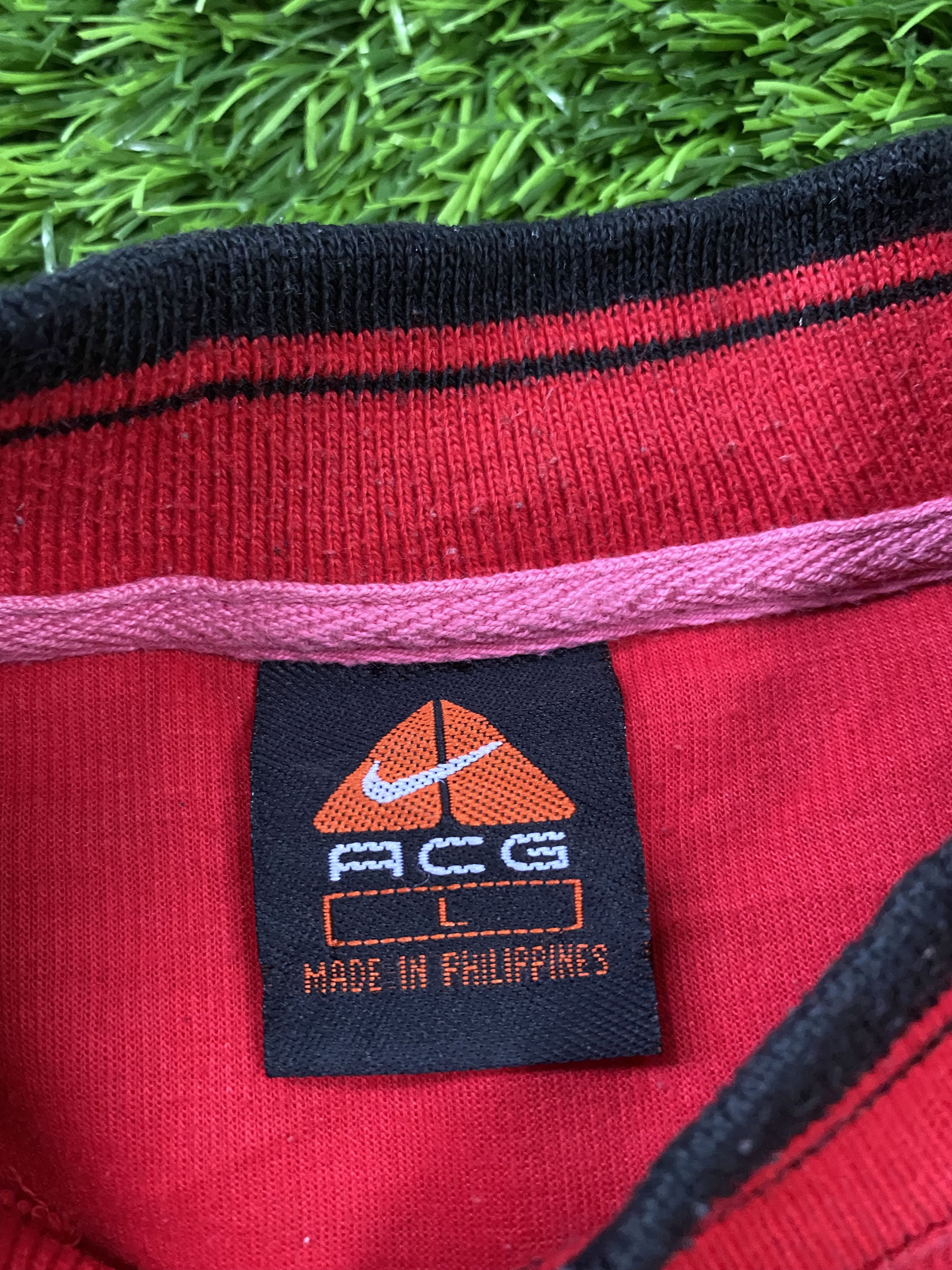 Nike × Nike ACG × Vintage VIntage Nike Acg Small Logo Swoosh Size US L / EU 52-54 / 3 - 3 Thumbnail