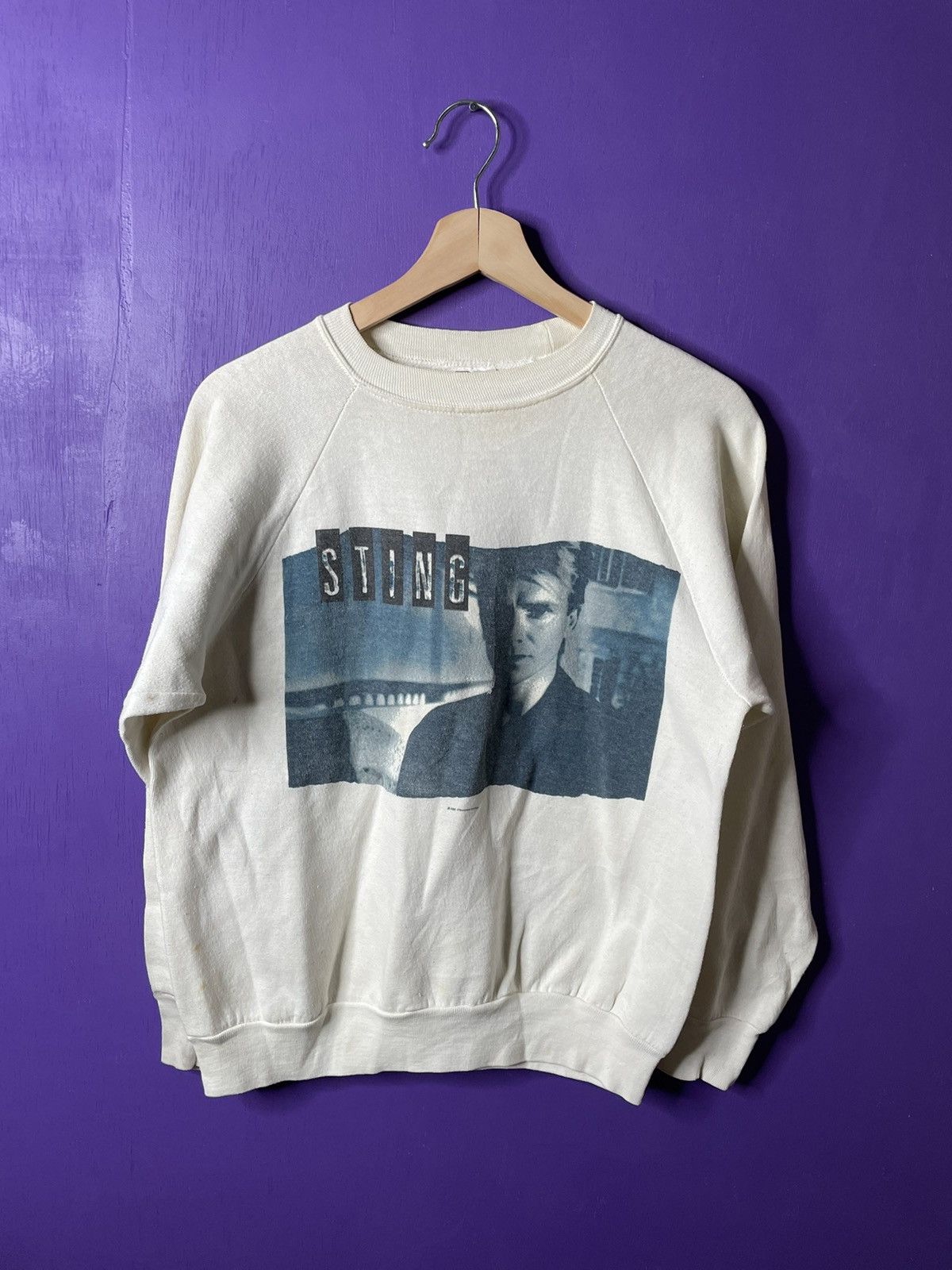 Vintage 1985 STING the dream tour sweatshirt
