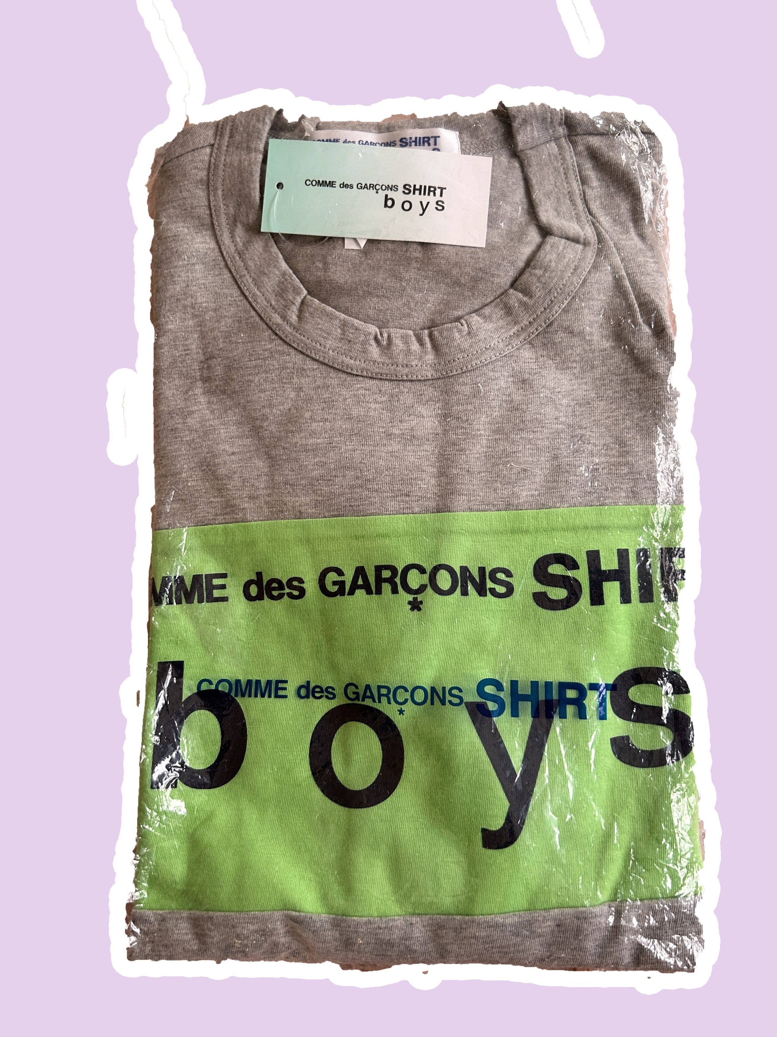 Comme des Garcons SHIRT COMME DES GARÇONS SHIRT BOYS circle sleeve logo T-shirt Size US M / EU 48-50 / 2 - 2 Thumbnail