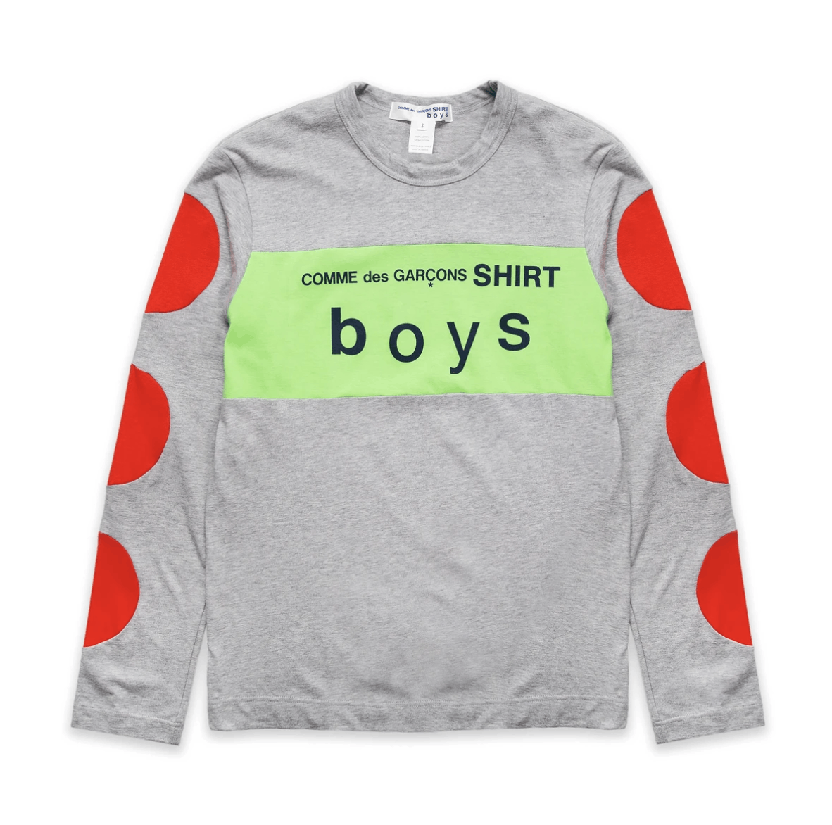 Comme des Garcons SHIRT COMME DES GARÇONS SHIRT BOYS circle sleeve logo T-shirt Size US M / EU 48-50 / 2 - 1 Thumbnail