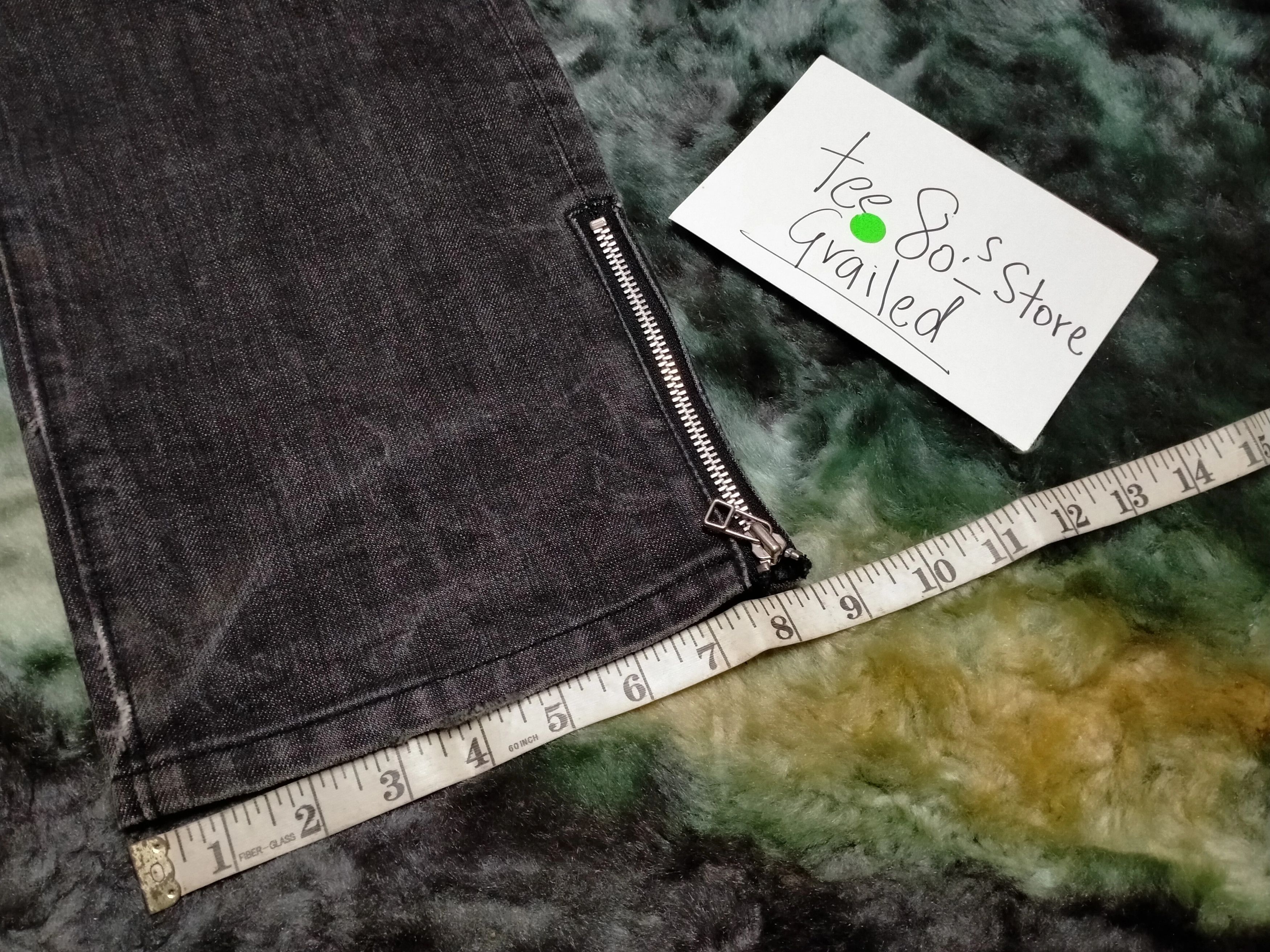 Japanese Brand × Pledge Distressed Pledge Skull printed denim pants Size US 34 / EU 50 - 20 Thumbnail