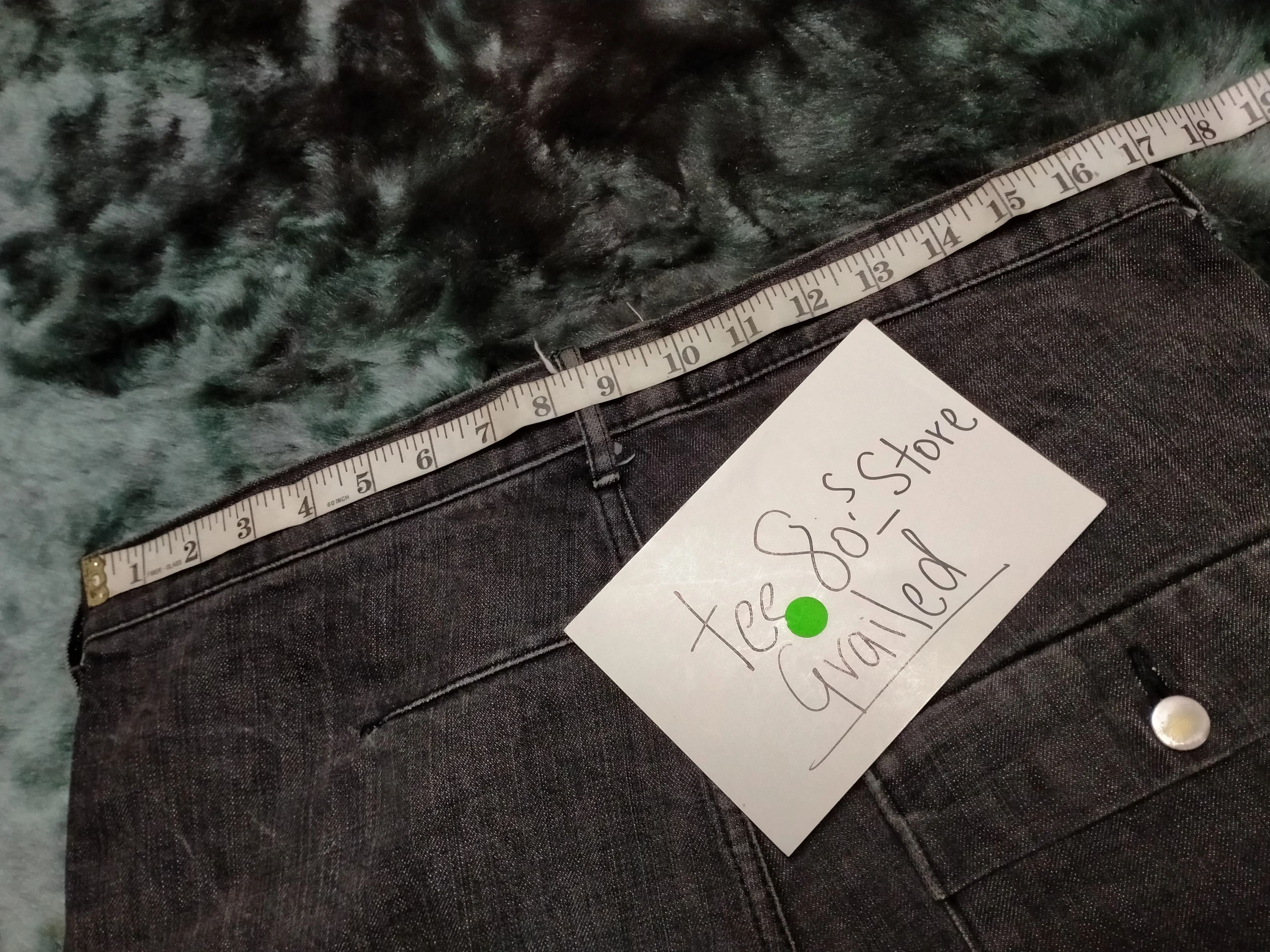 Japanese Brand × Pledge Distressed Pledge Skull printed denim pants Size US 34 / EU 50 - 15 Thumbnail