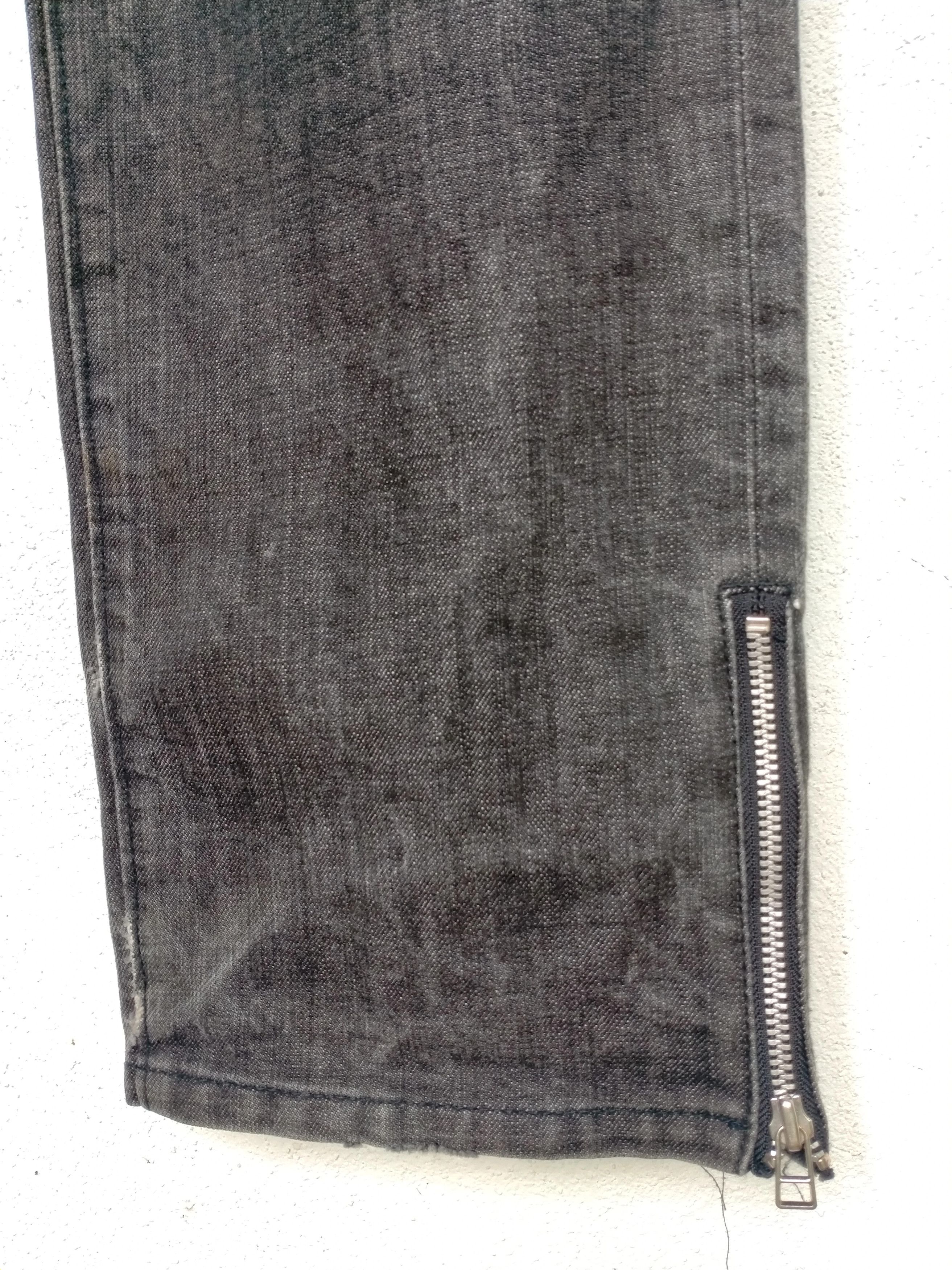 Japanese Brand × Pledge Distressed Pledge Skull printed denim pants Size US 34 / EU 50 - 10 Thumbnail