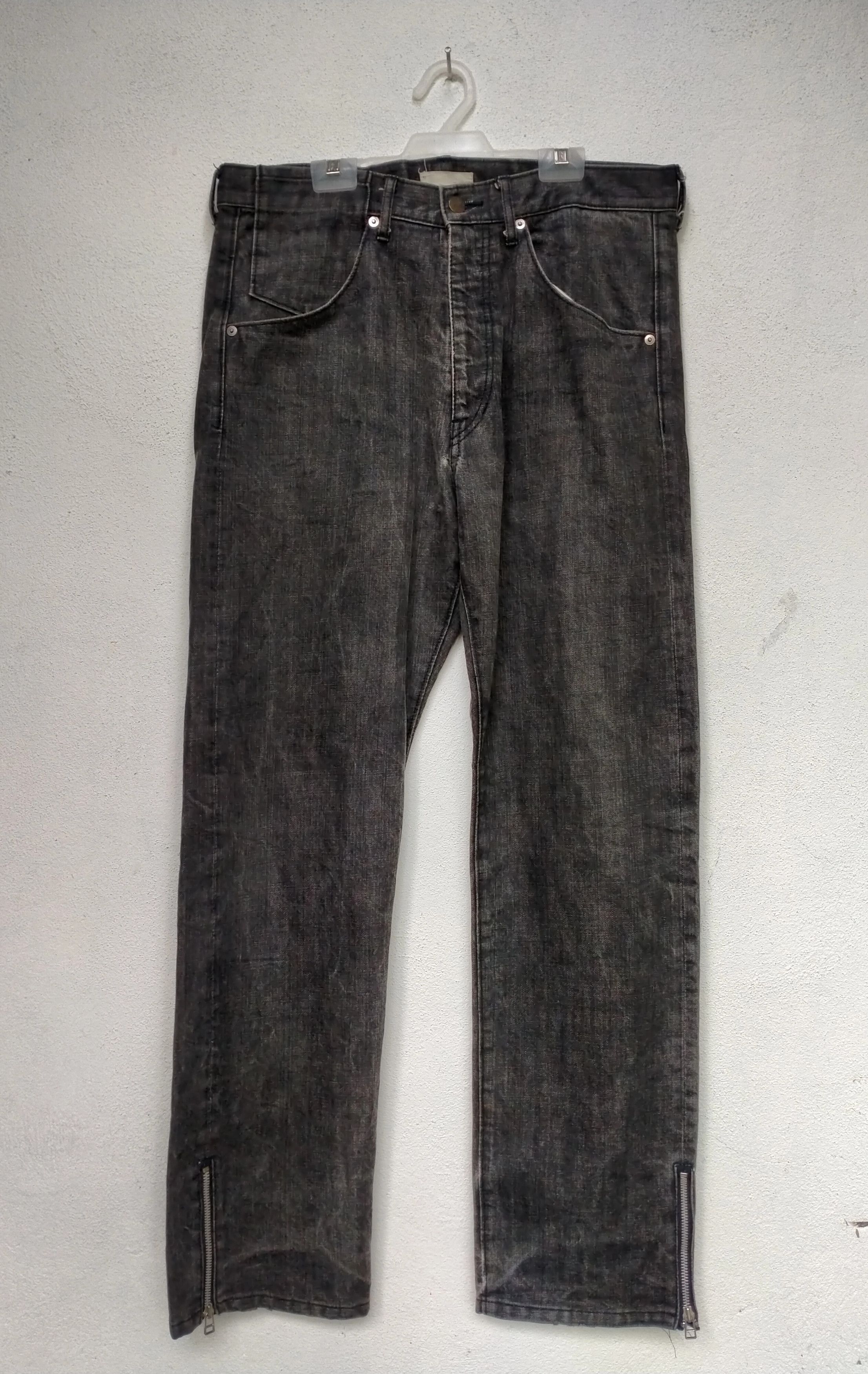 Japanese Brand × Pledge Distressed Pledge Skull printed denim pants Size US 34 / EU 50 - 3 Thumbnail