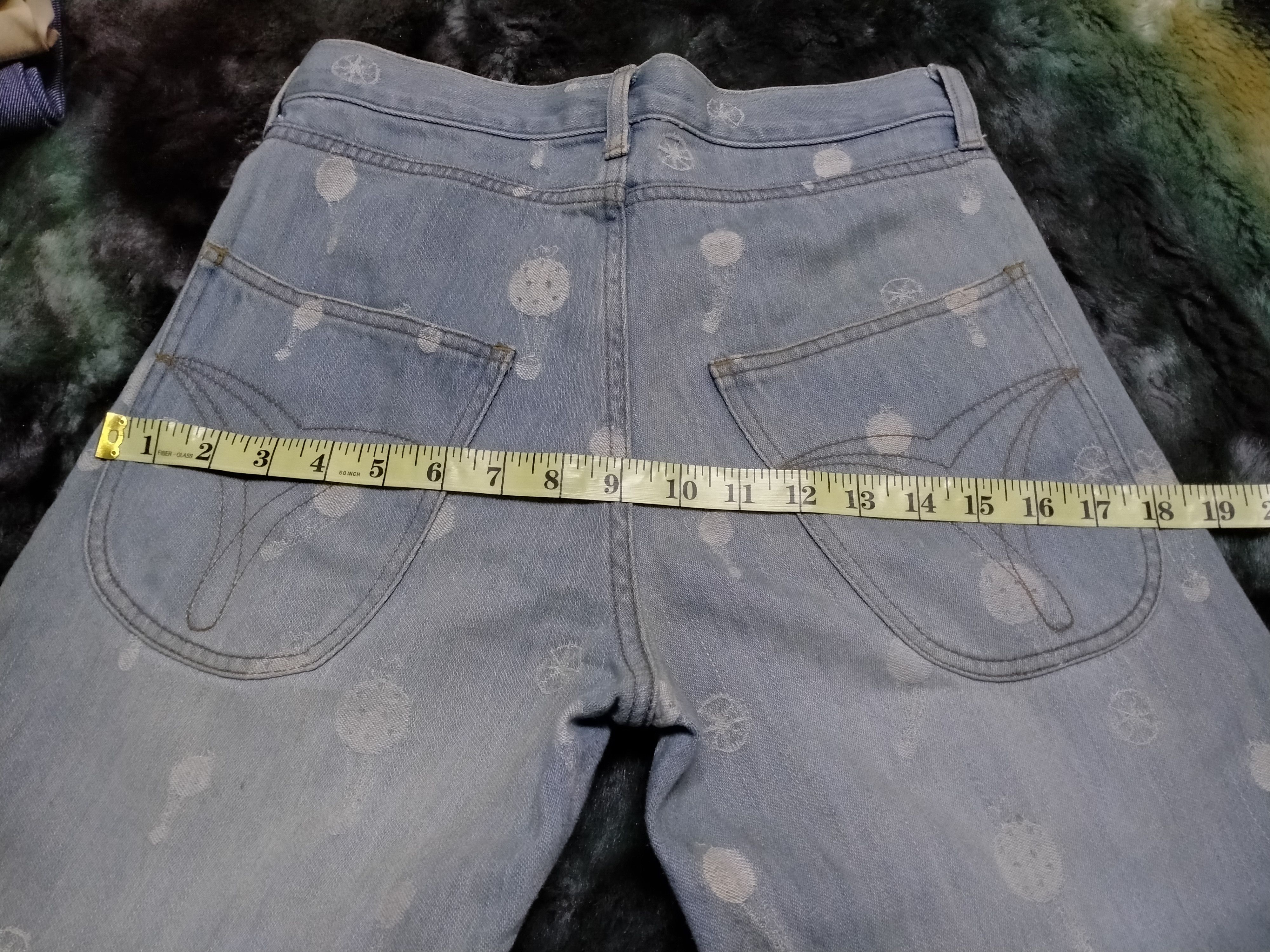 Issey Miyake × Japanese Brand × Tsumori Chisato Distressed Tsumori Chisato Full Embroidery Denim Size 28" / US 6 / IT 42 - 17 Thumbnail