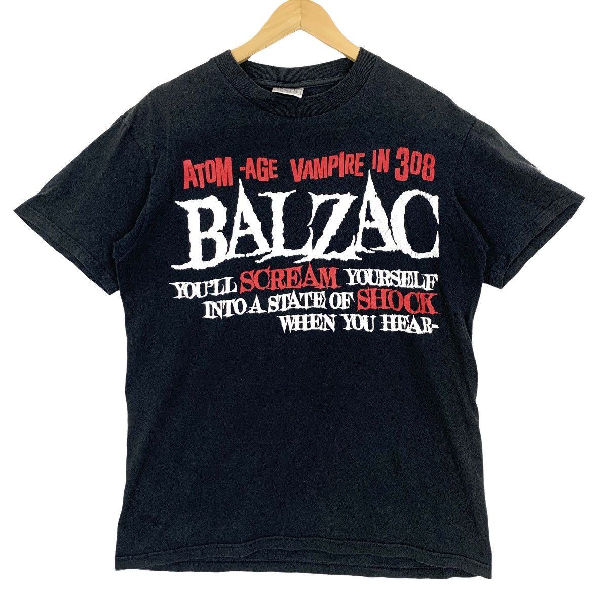Band Tees × Japanese Brand × Vintage Vintage United Sports Balzac Band Punk Rock Japanese Tshirt Size US M / EU 48-50 / 2 - 2 Thumbnail