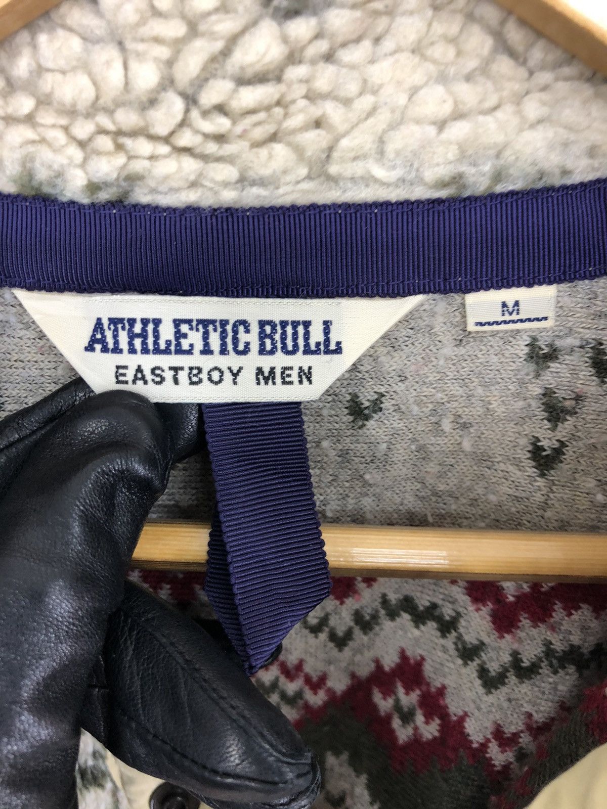 Japanese Brand × Native Athletic Bull Eastboy Men SnapButton Deep Pile Fleece Jacket Size US M / EU 48-50 / 2 - 13 Thumbnail