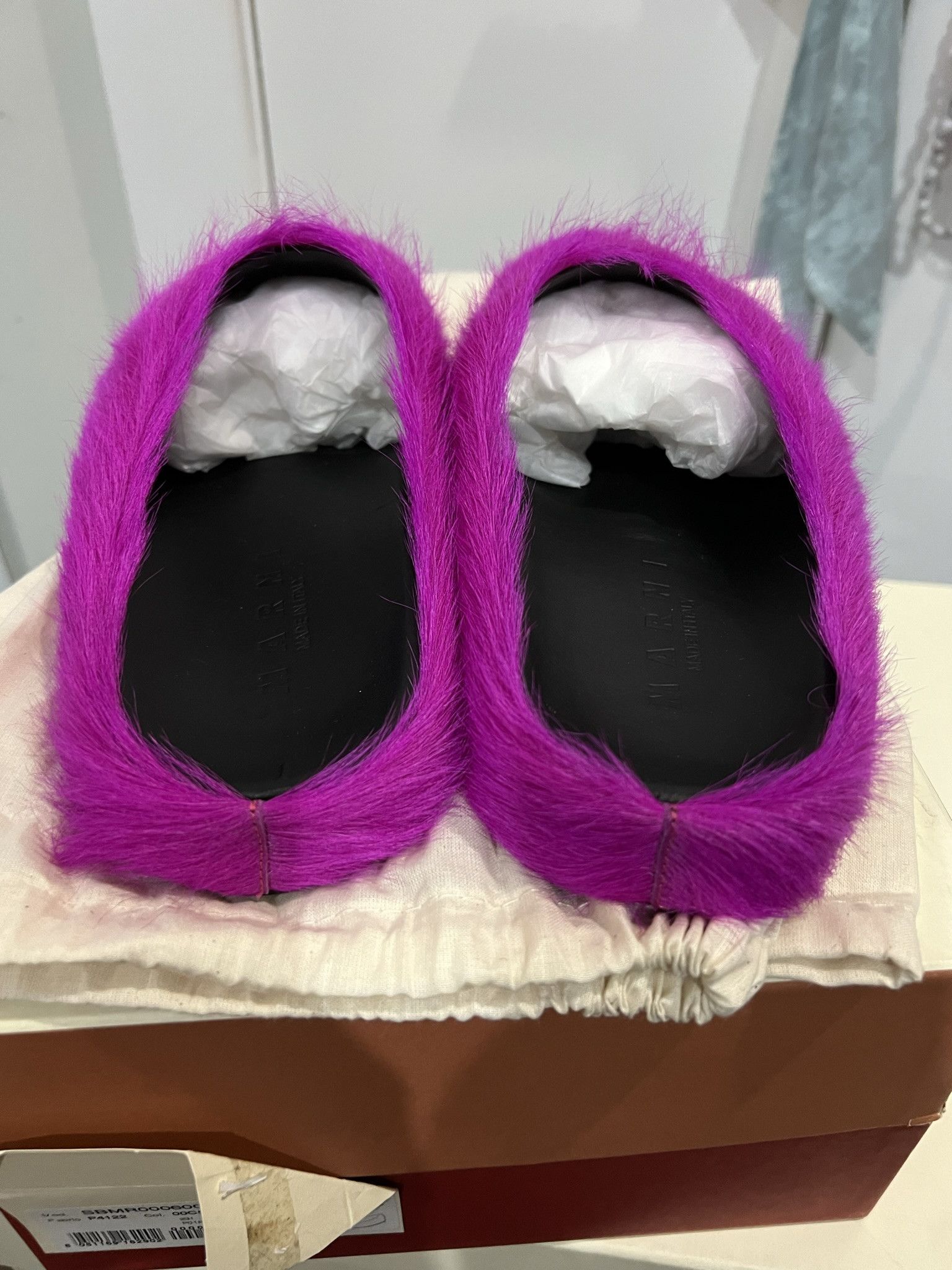 Marni Marni Pink Fussbett Sabot Loafers sz 42 Size US 9 / EU 42 - 3 Thumbnail