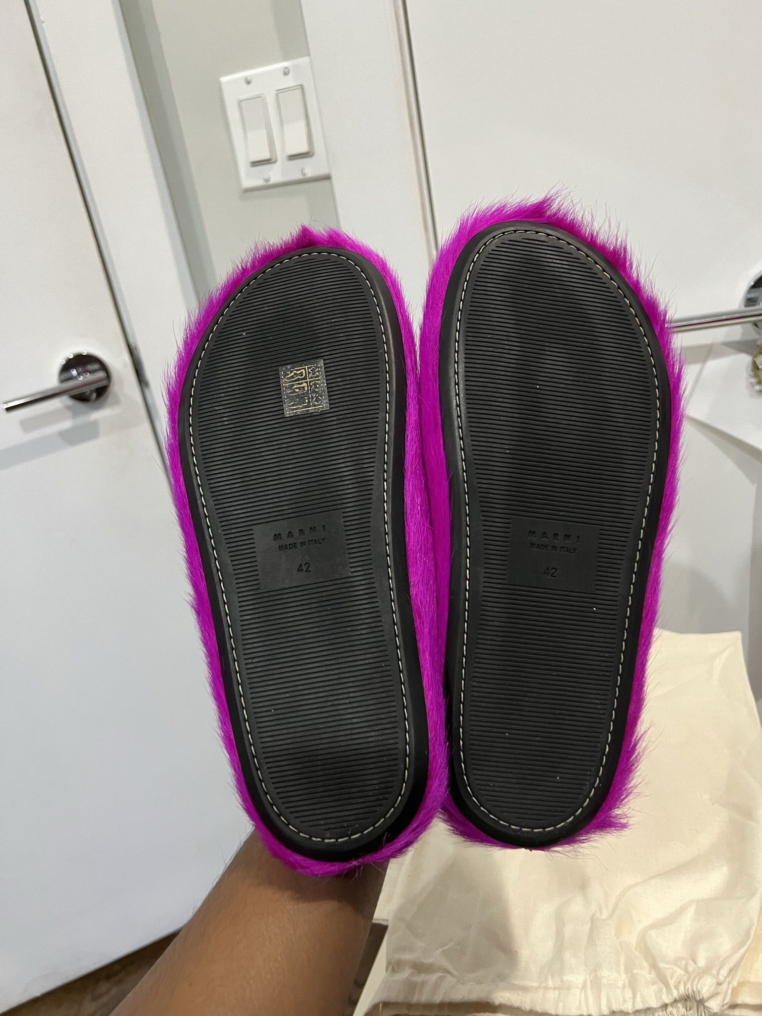 Marni Marni Pink Fussbett Sabot Loafers sz 42 Size US 9 / EU 42 - 4 Thumbnail