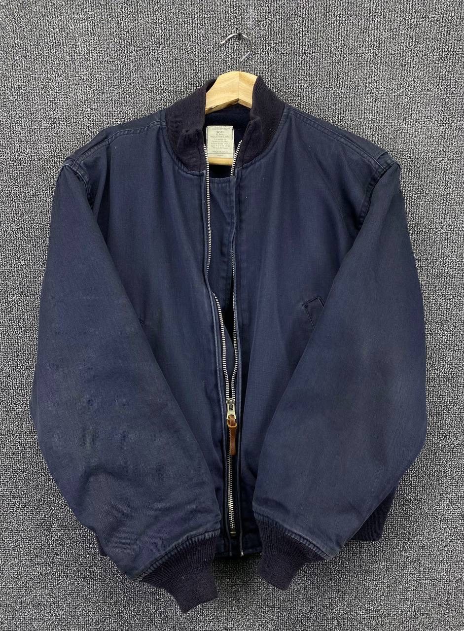 Alpha Industries Vintage 90s Alpha Industries Combat Winter Bomber Jacket Size US M / EU 48-50 / 2 - 8 Thumbnail