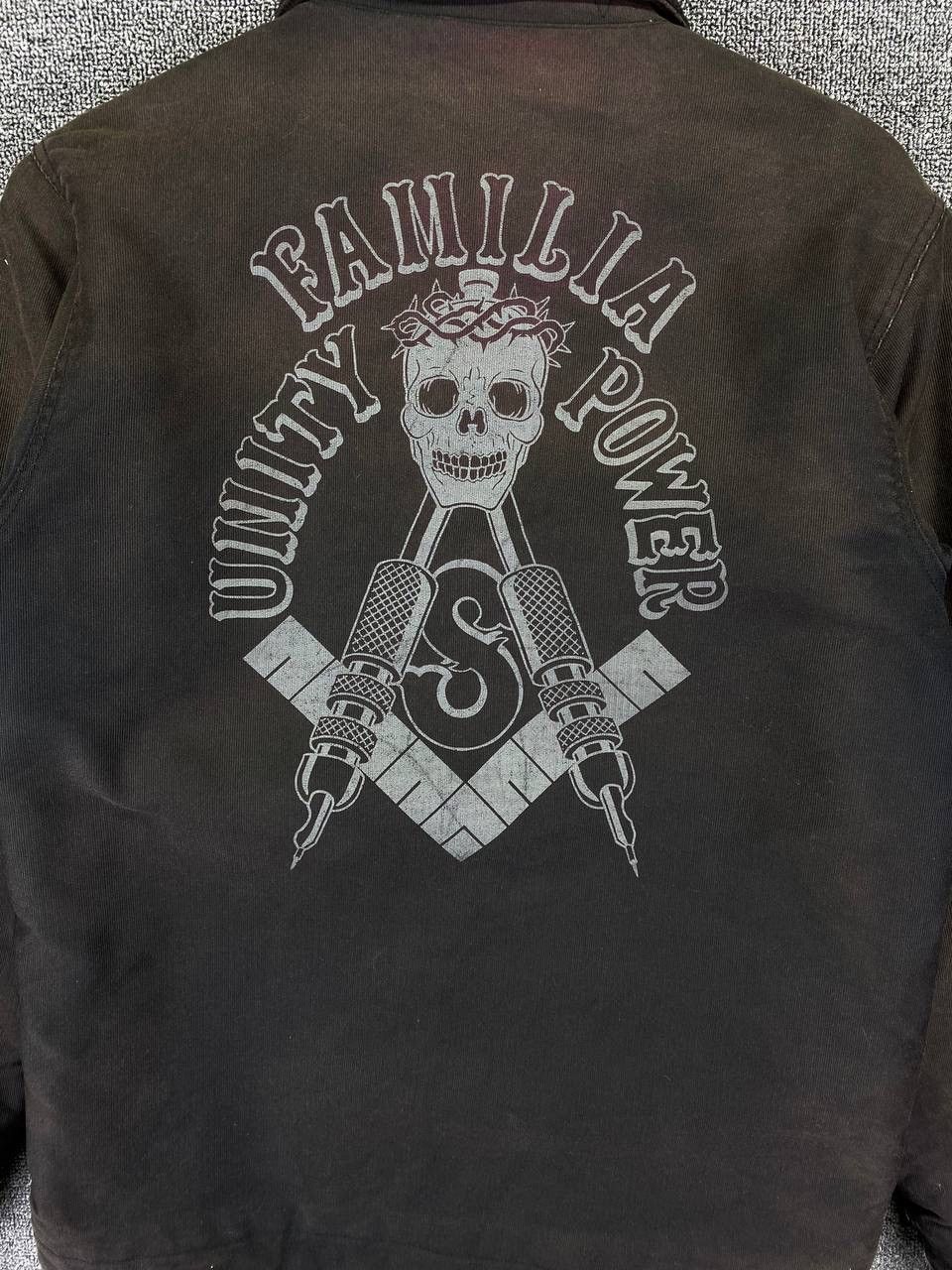 SOFTMACHINE × Vintage Vintage Familia Unity Power Skulls By SoftMachine Fur Jacket Size US M / EU 48-50 / 2 - 4 Thumbnail