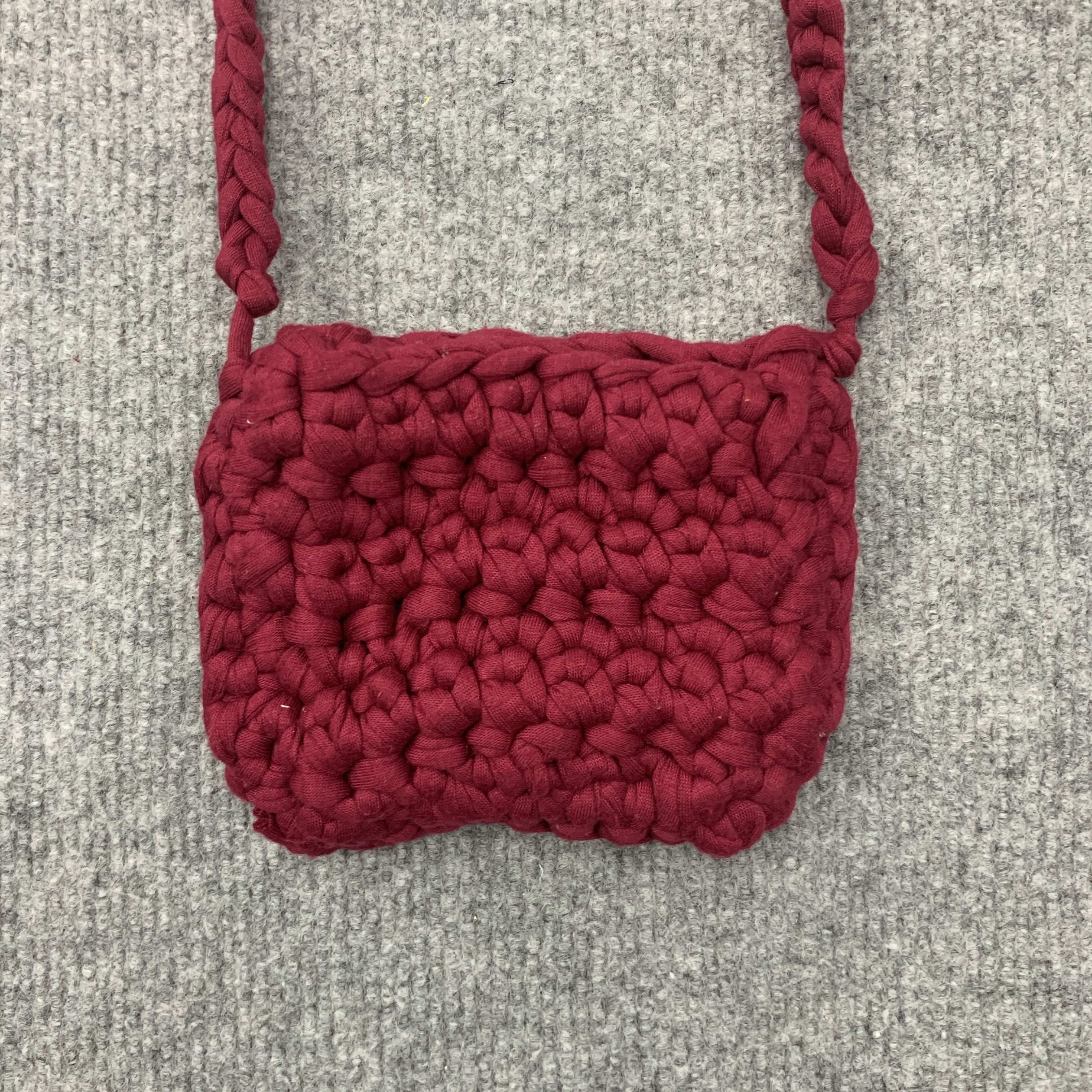 Knit Handmade Tiny Crossbody Bag / Shoulder Bag - T47