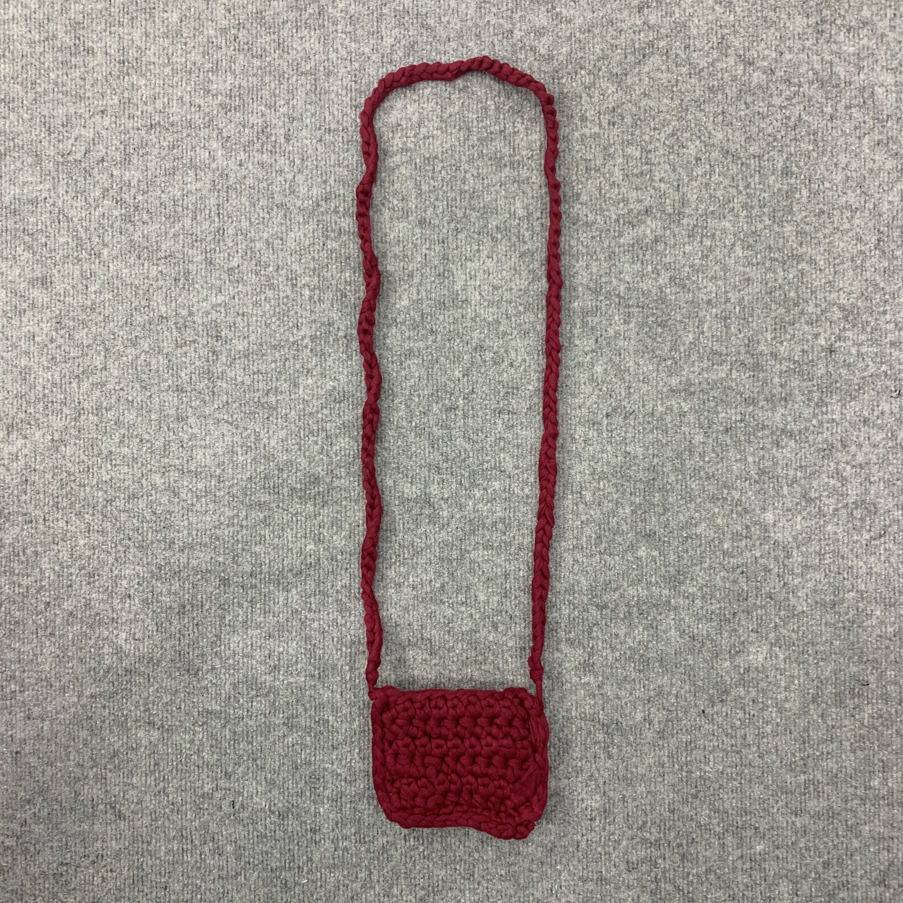 Knit Handmade Tiny Crossbody Bag / Shoulder Bag - T47