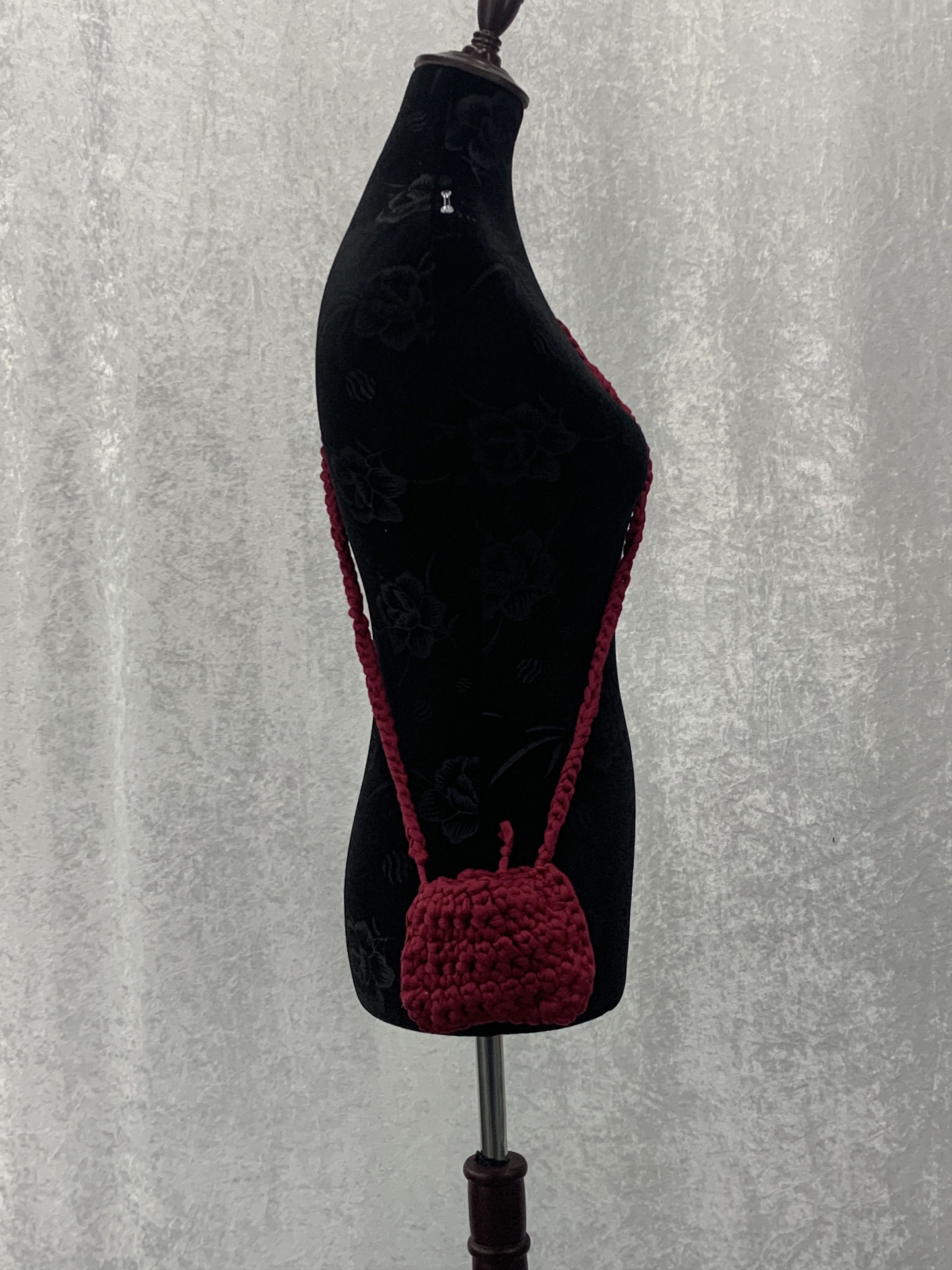 Knit Handmade Tiny Crossbody Bag / Shoulder Bag - T47