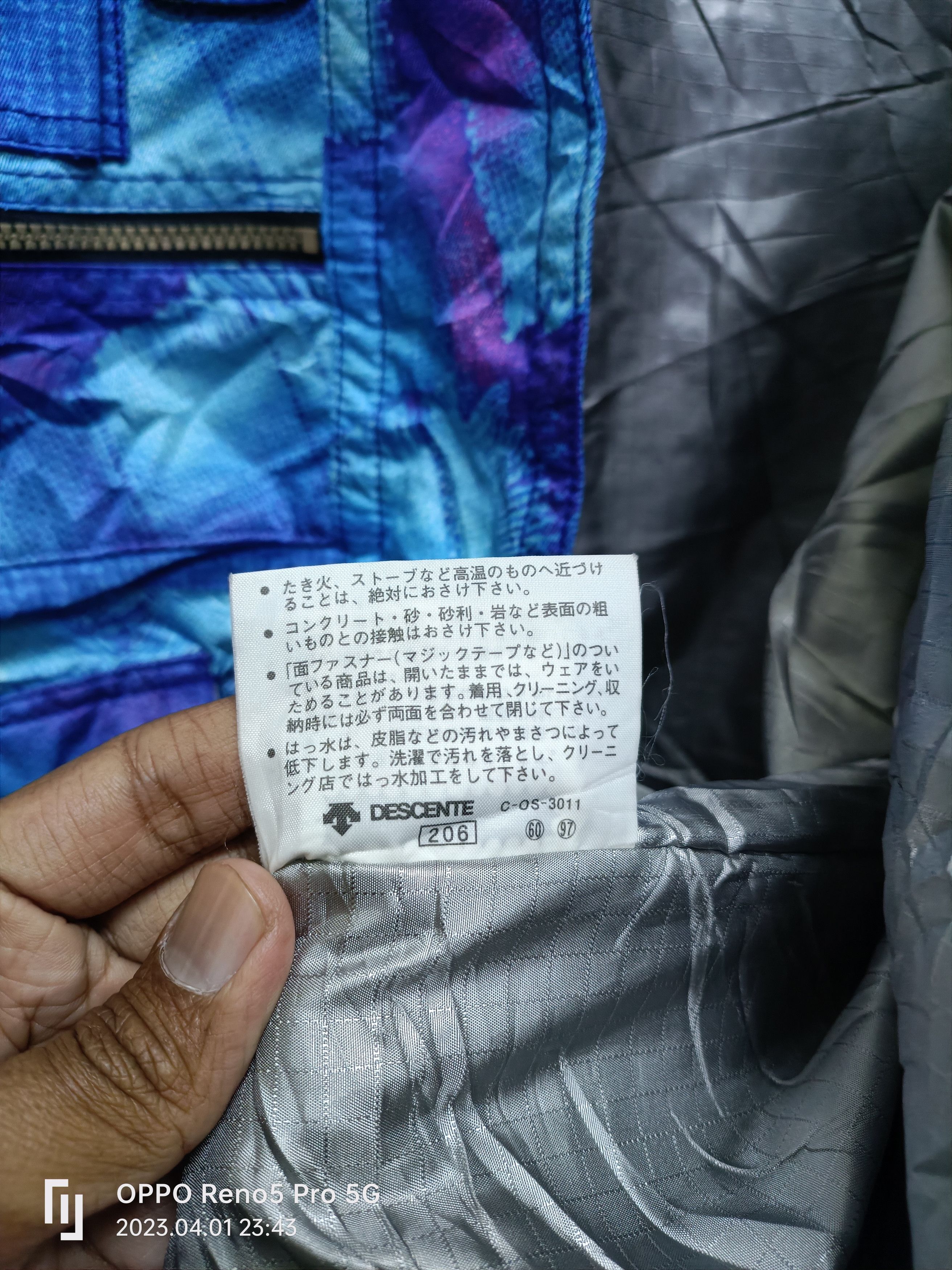 Japanese Brand × Vintage Vintage 90s Ski Descente Multi Pocket Rare Item Size US L / EU 52-54 / 3 - 12 Thumbnail