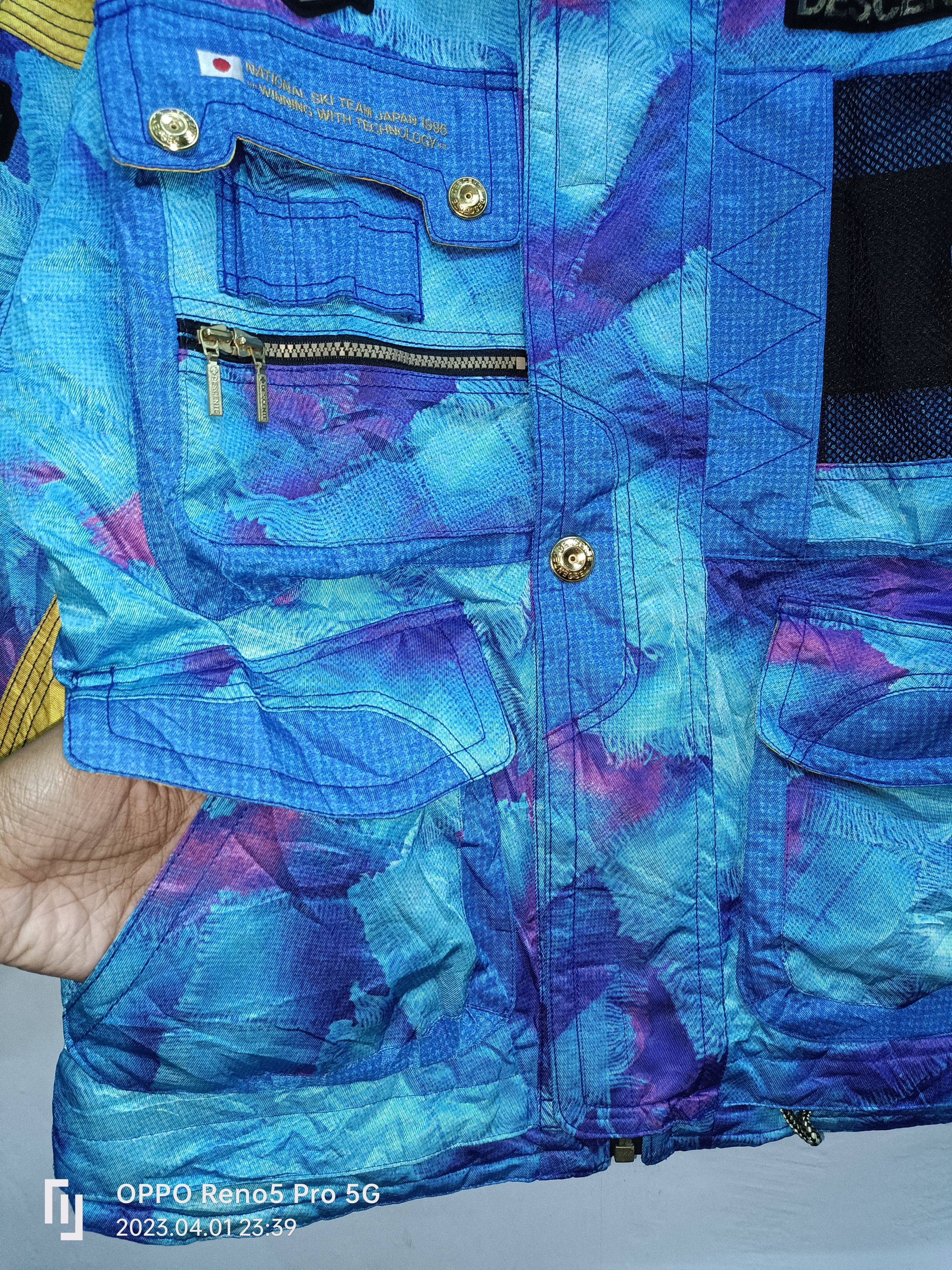 Japanese Brand × Vintage Vintage 90s Ski Descente Multi Pocket Rare Item Size US L / EU 52-54 / 3 - 5 Thumbnail