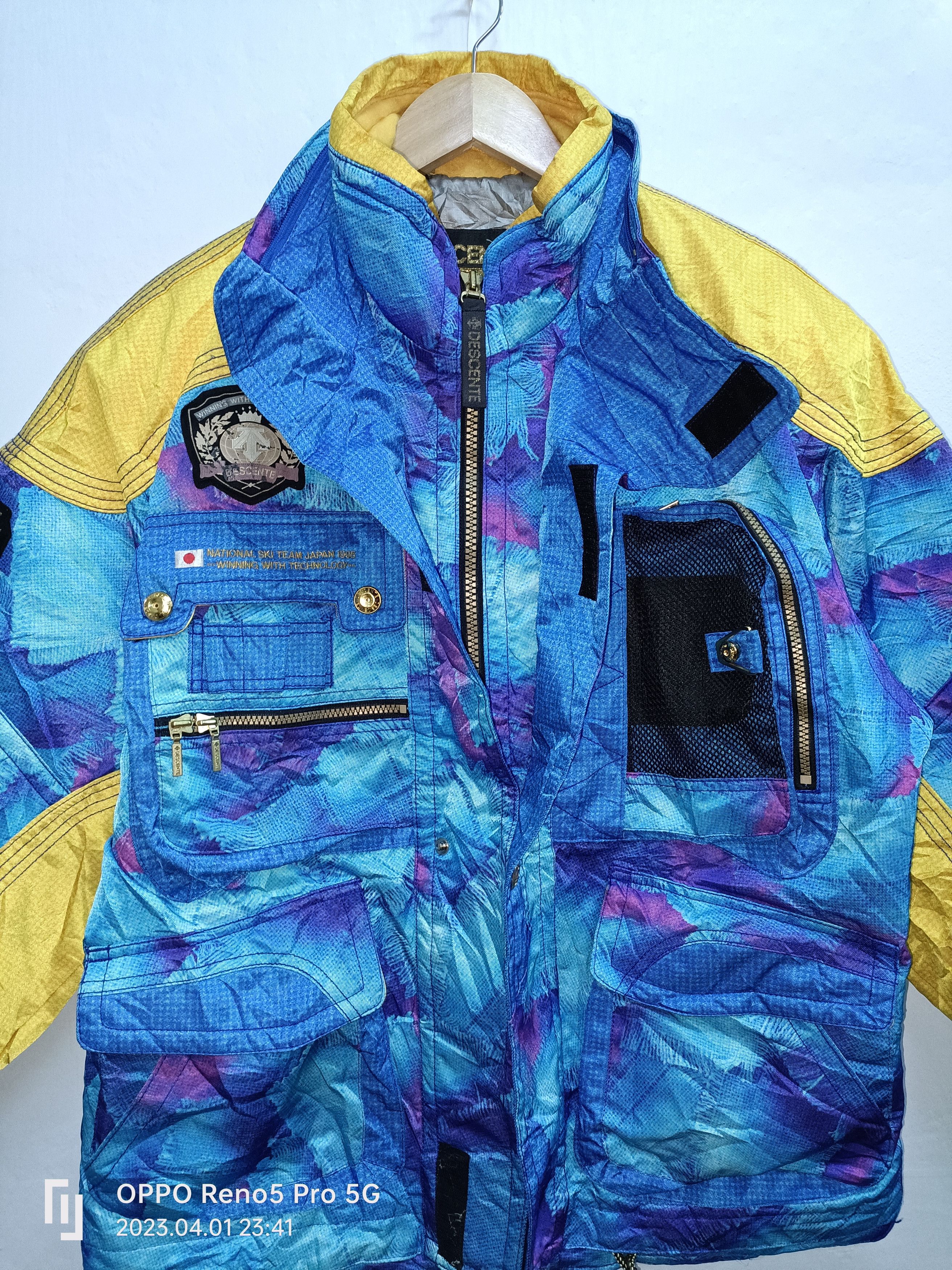 Japanese Brand × Vintage Vintage 90s Ski Descente Multi Pocket Rare Item Size US L / EU 52-54 / 3 - 4 Thumbnail