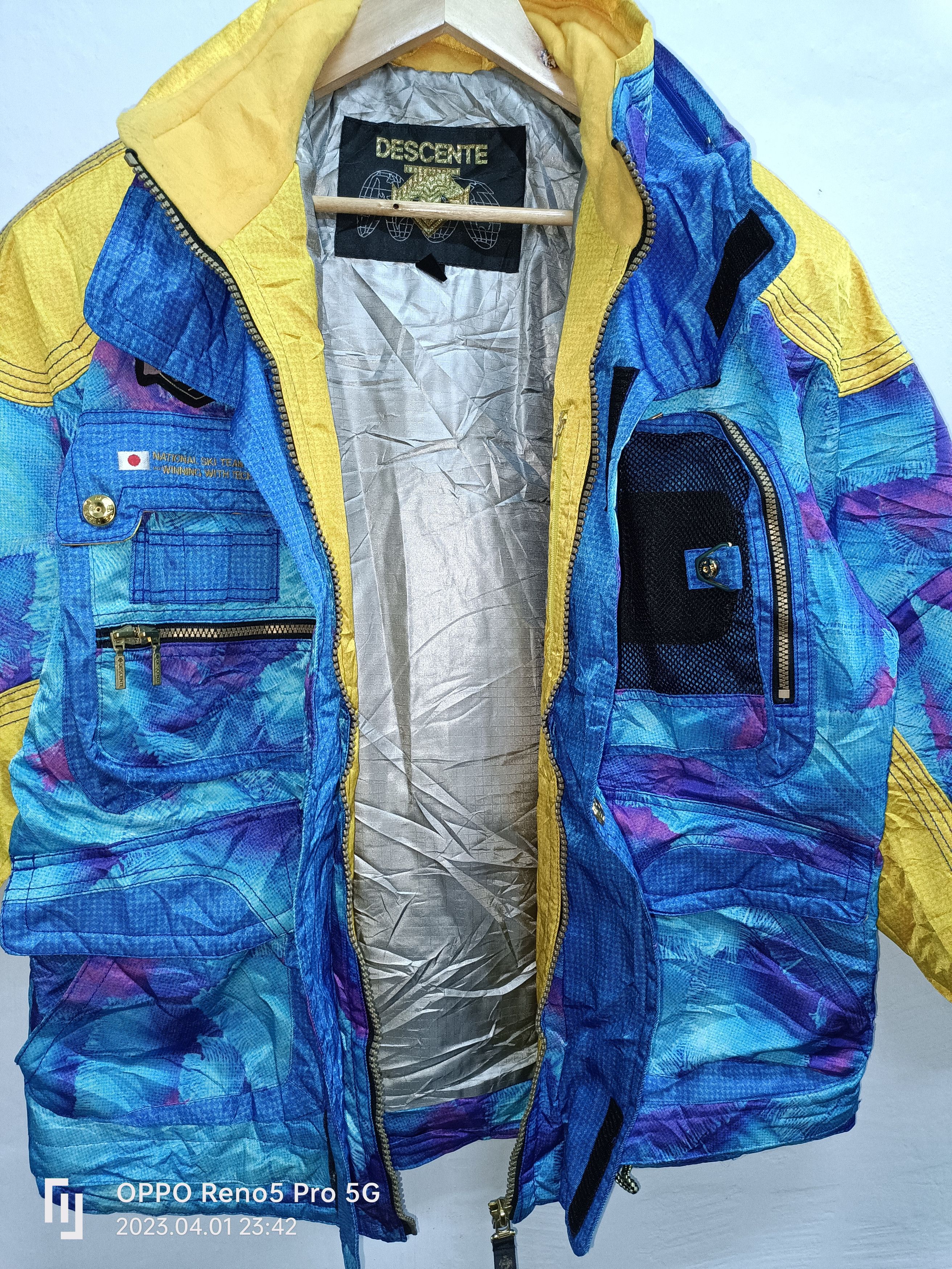 Japanese Brand × Vintage Vintage 90s Ski Descente Multi Pocket Rare Item Size US L / EU 52-54 / 3 - 2 Thumbnail