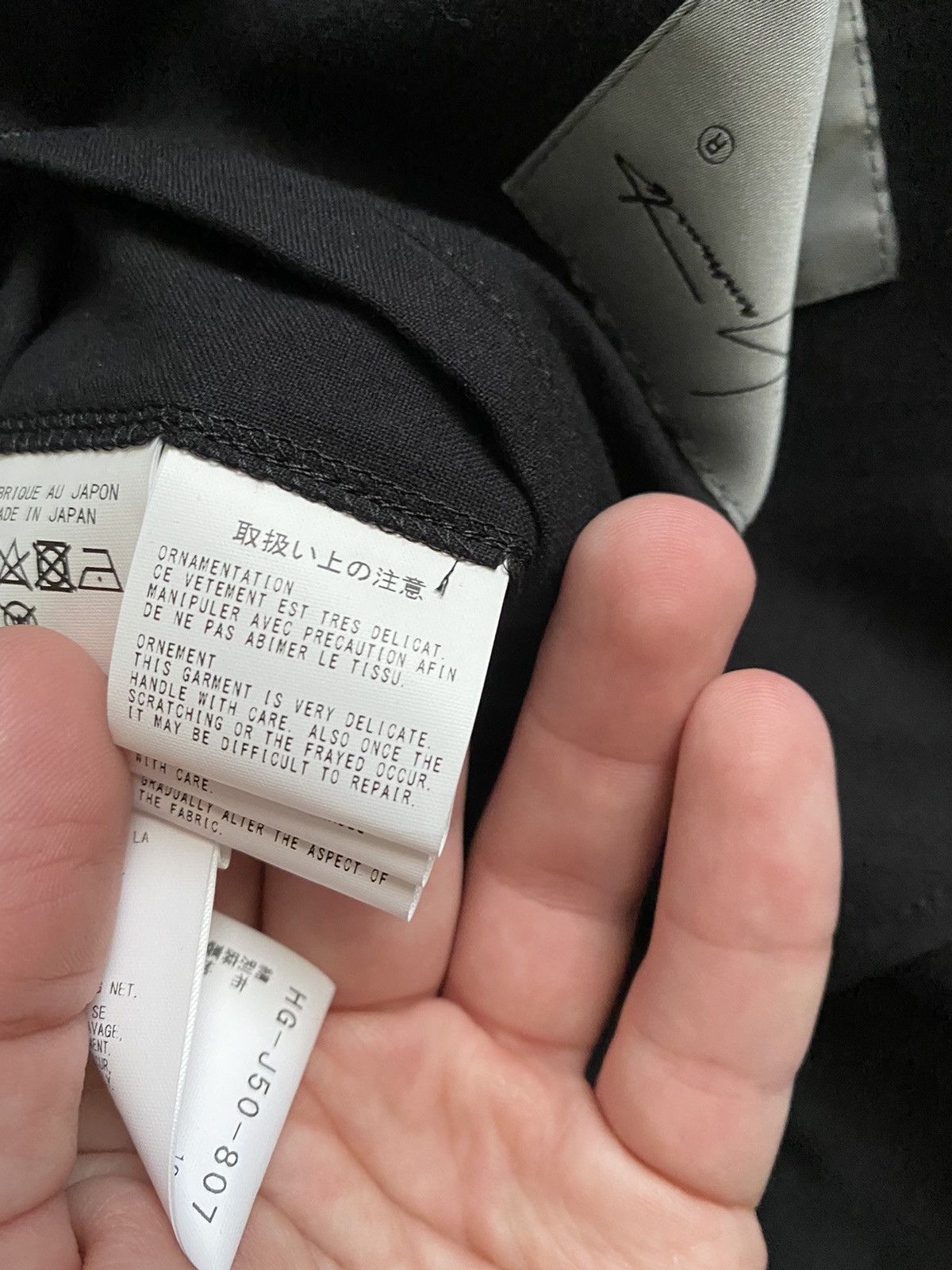 Yohji Yamamoto SS22 Blazer Size 38R - 11 Thumbnail