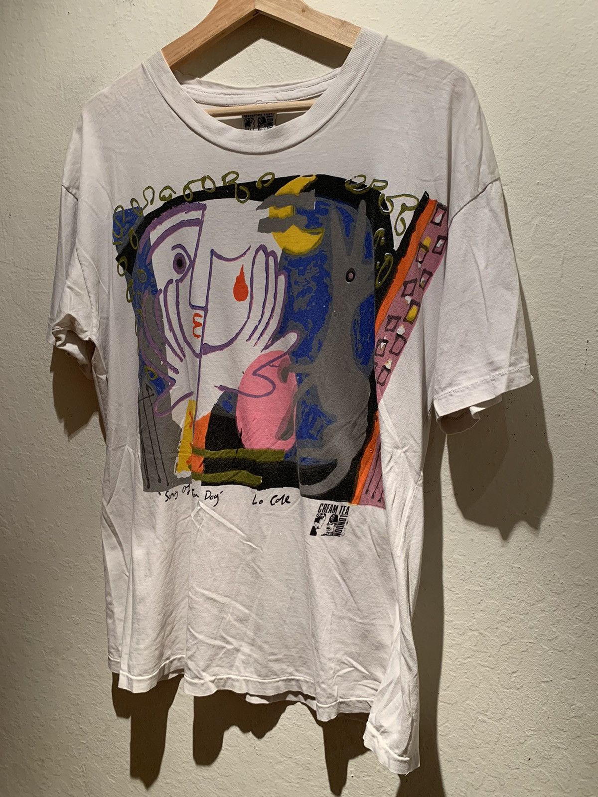 RARE* Vintage 80s Cream Tea London Art Single Stitch T-Shirt