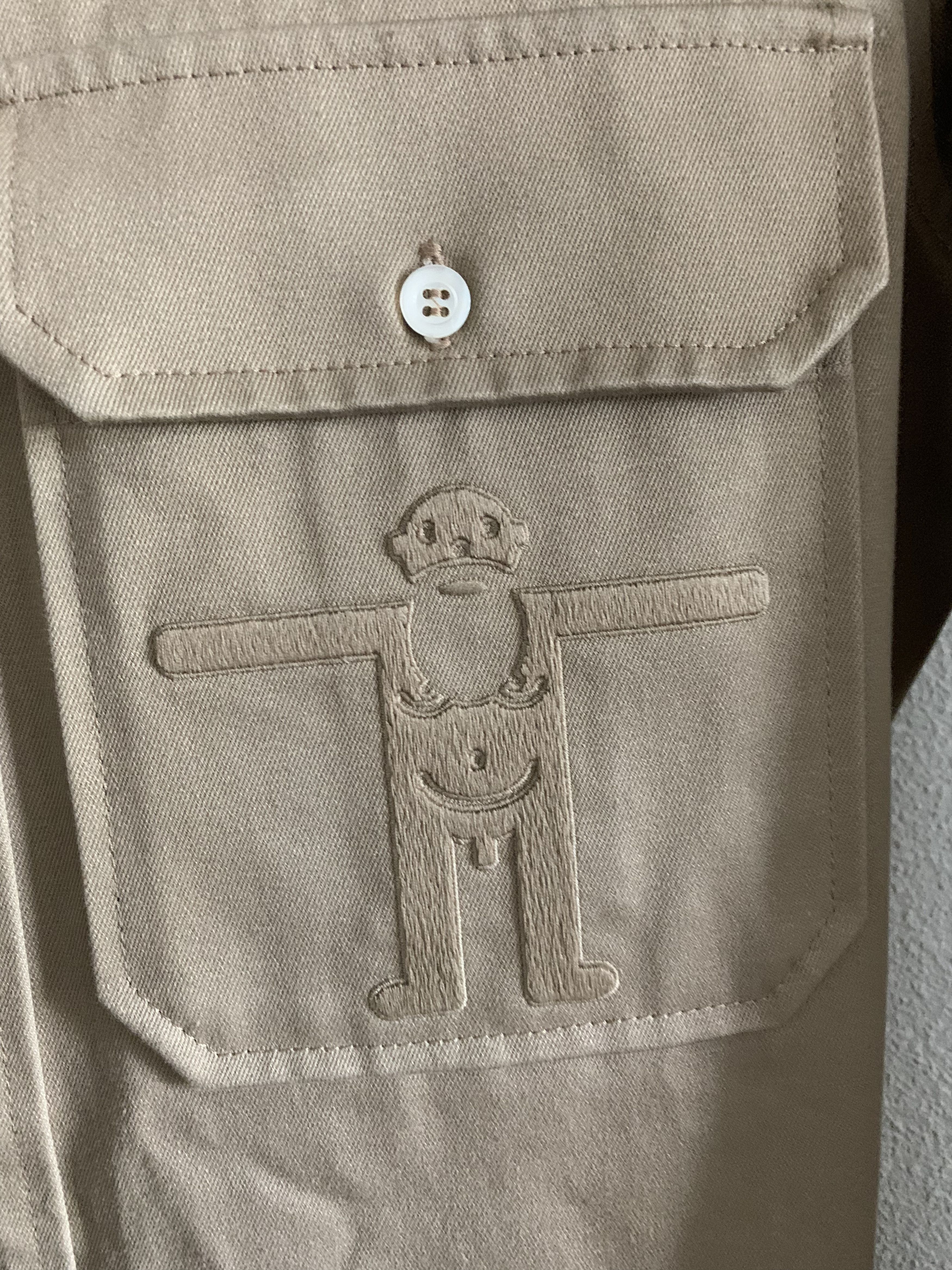 Walter Van Beirendonck WALTER VAN BEIRENDONCK KIFT SHIRT CAMEL Size US S / EU 44-46 / 1 - 3 Thumbnail
