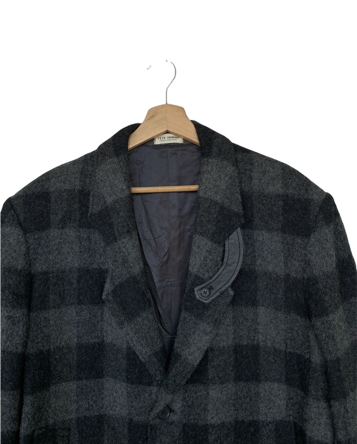 Issey Miyake Japanese Brand Tete Homme Wool Jacket Size US S / EU 44-46 / 1 - 4 Thumbnail