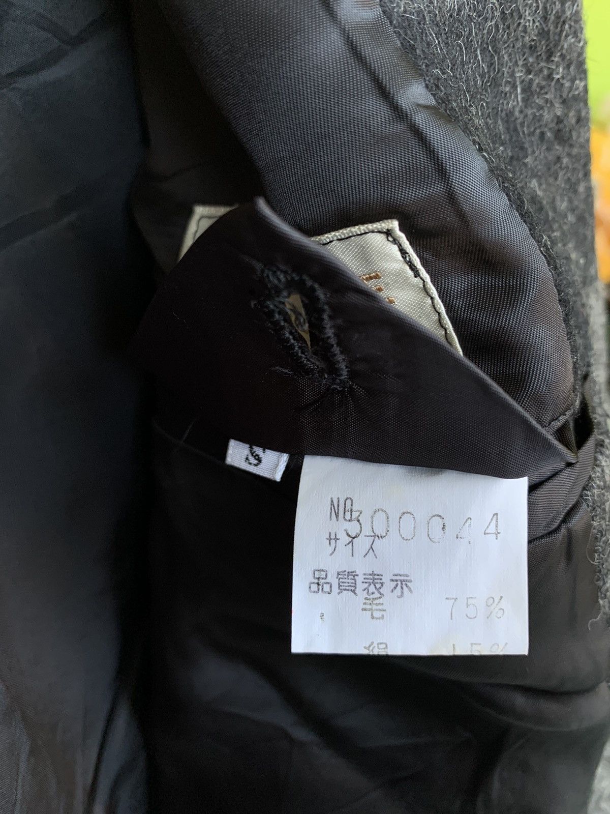 Issey Miyake Japanese Brand Tete Homme Wool Jacket Size US S / EU 44-46 / 1 - 14 Thumbnail